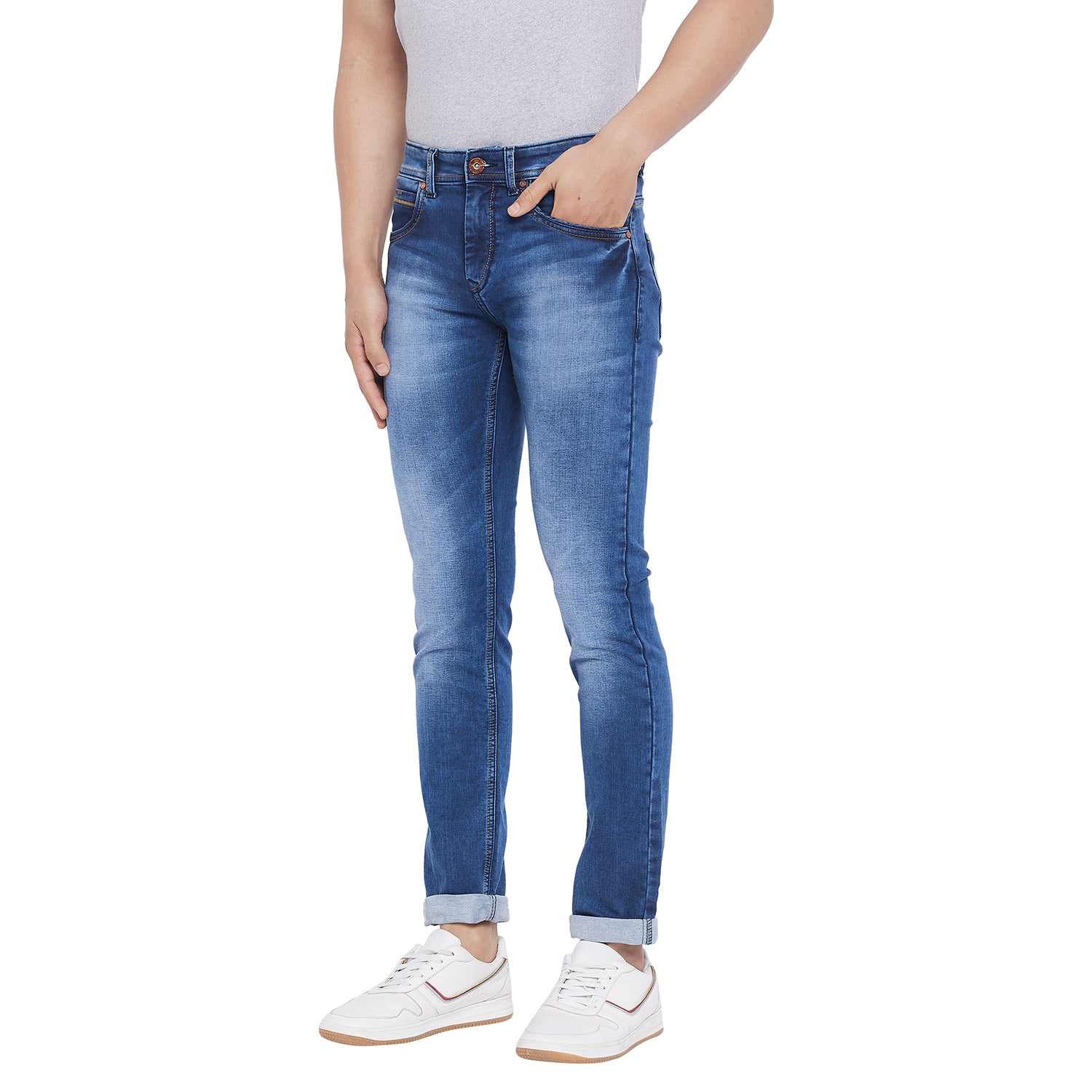 Duke Stardust Men Stretchable Slim Fit Jeans (SDD5109)