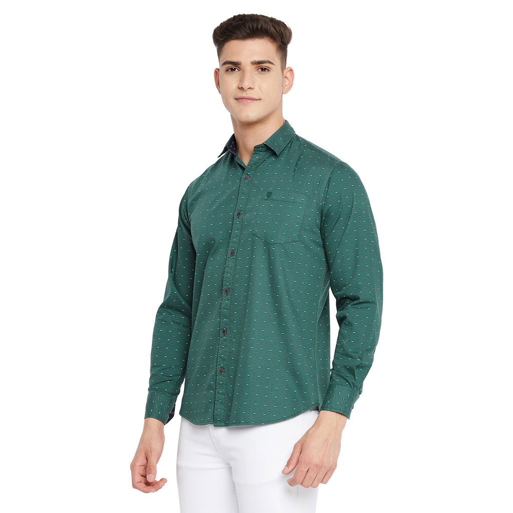 Duke Stardust Men Full Sleeve Cotton Shirt (SDO5PRT)