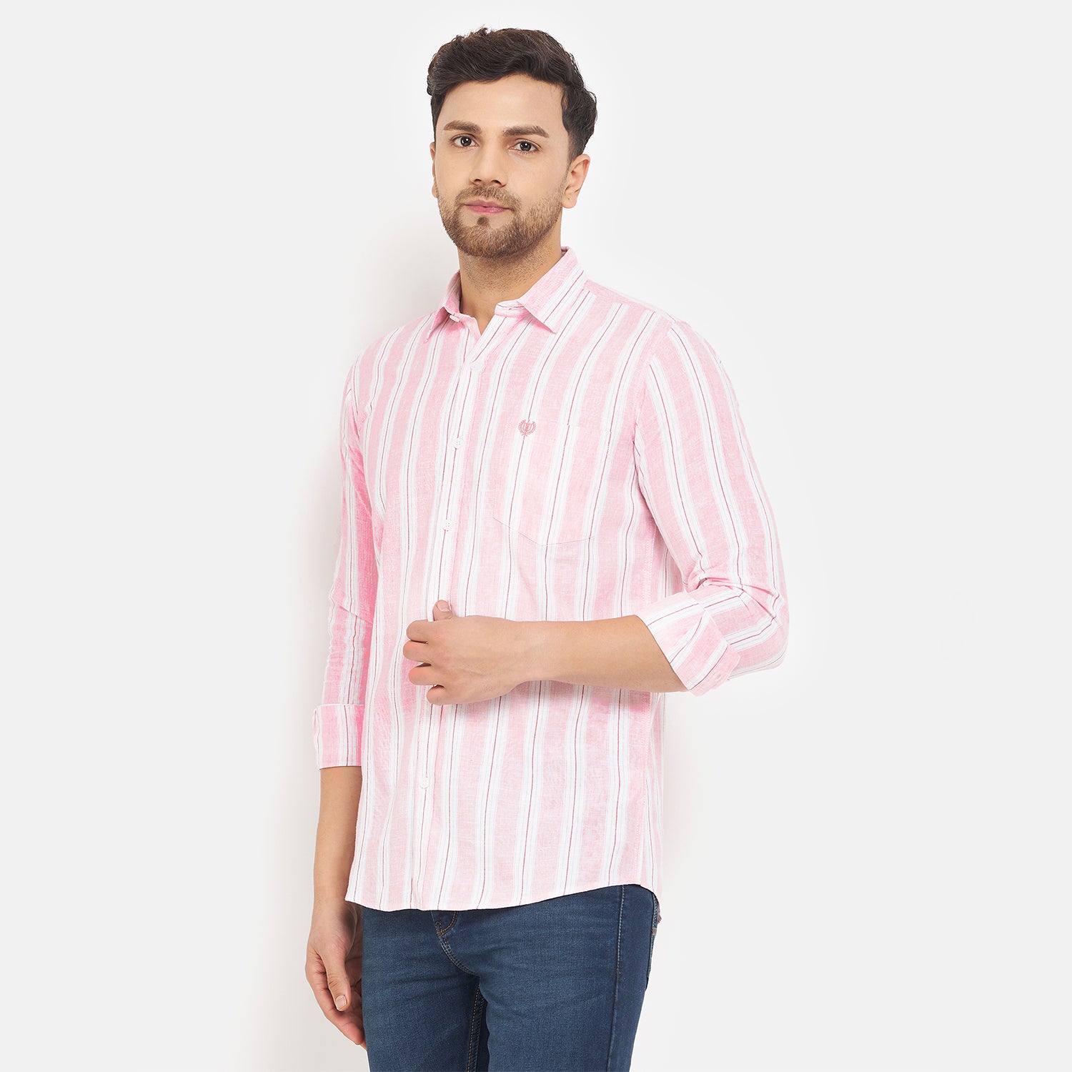 Duke Stardust Men Full Sleeve Cotton Shirt (SDO6CKP)