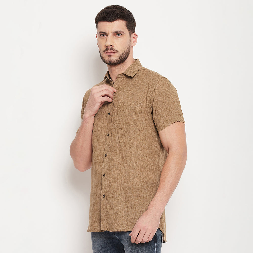 Duke Stardust Men Half Sleeve Cotton Shirt (SDO44CLM)