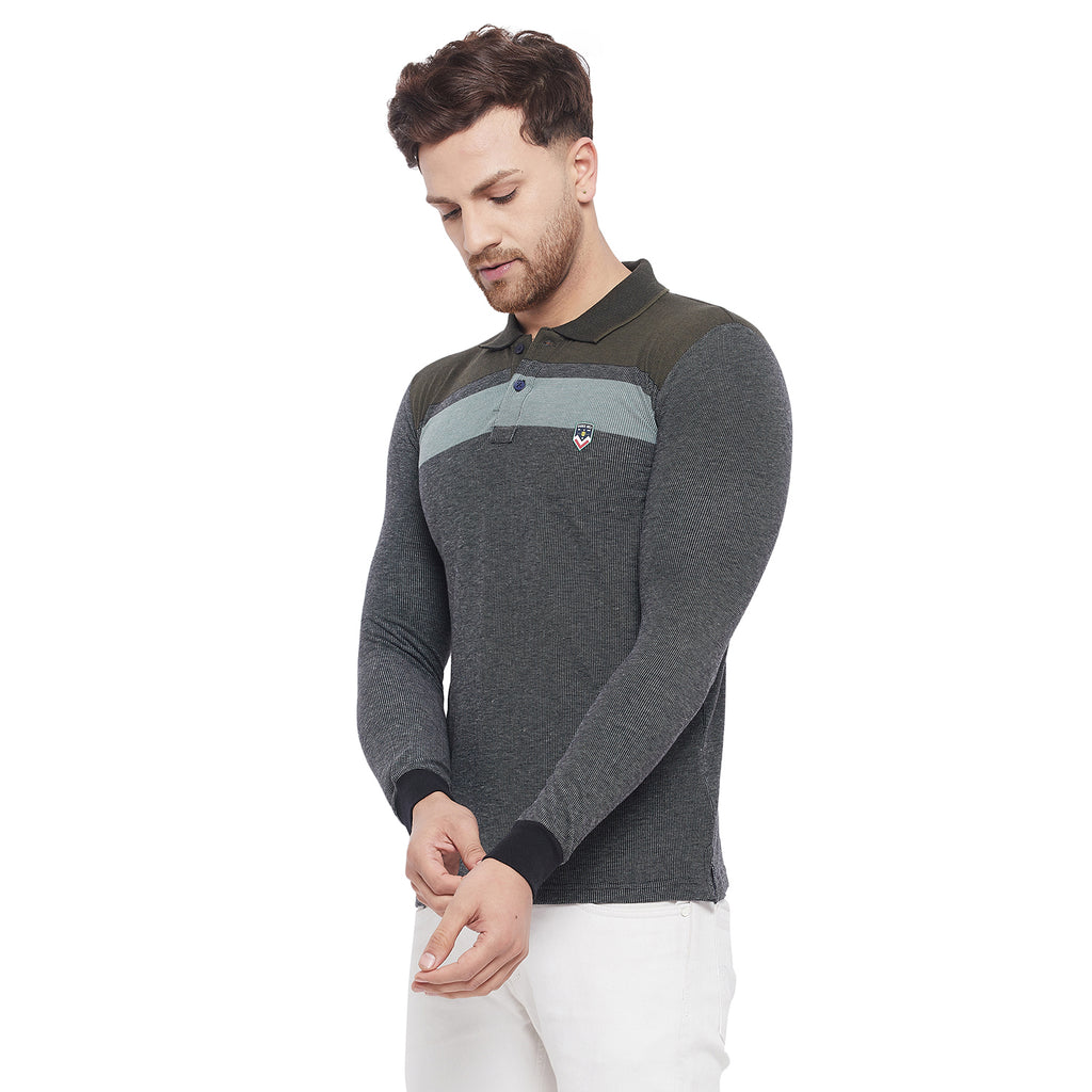 Duke Stardust Men Full Sleeve Cotton T-Shirt (LF3925)