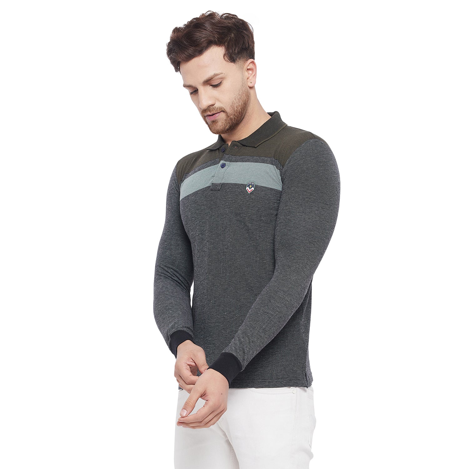 Duke Stardust Men Full Sleeve Cotton T-Shirt (LF3925)