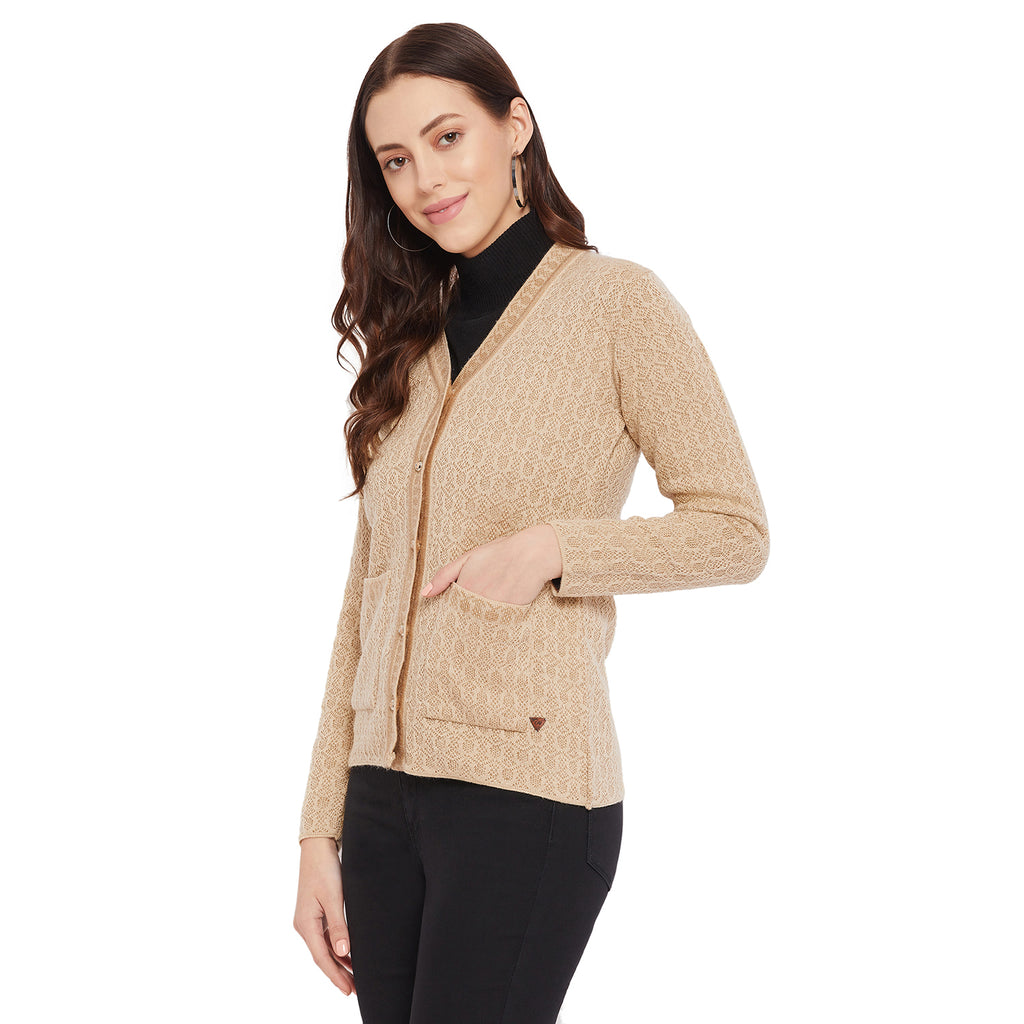 Duke Stardust Women Full Sleeve Cardigan (SDS9619)