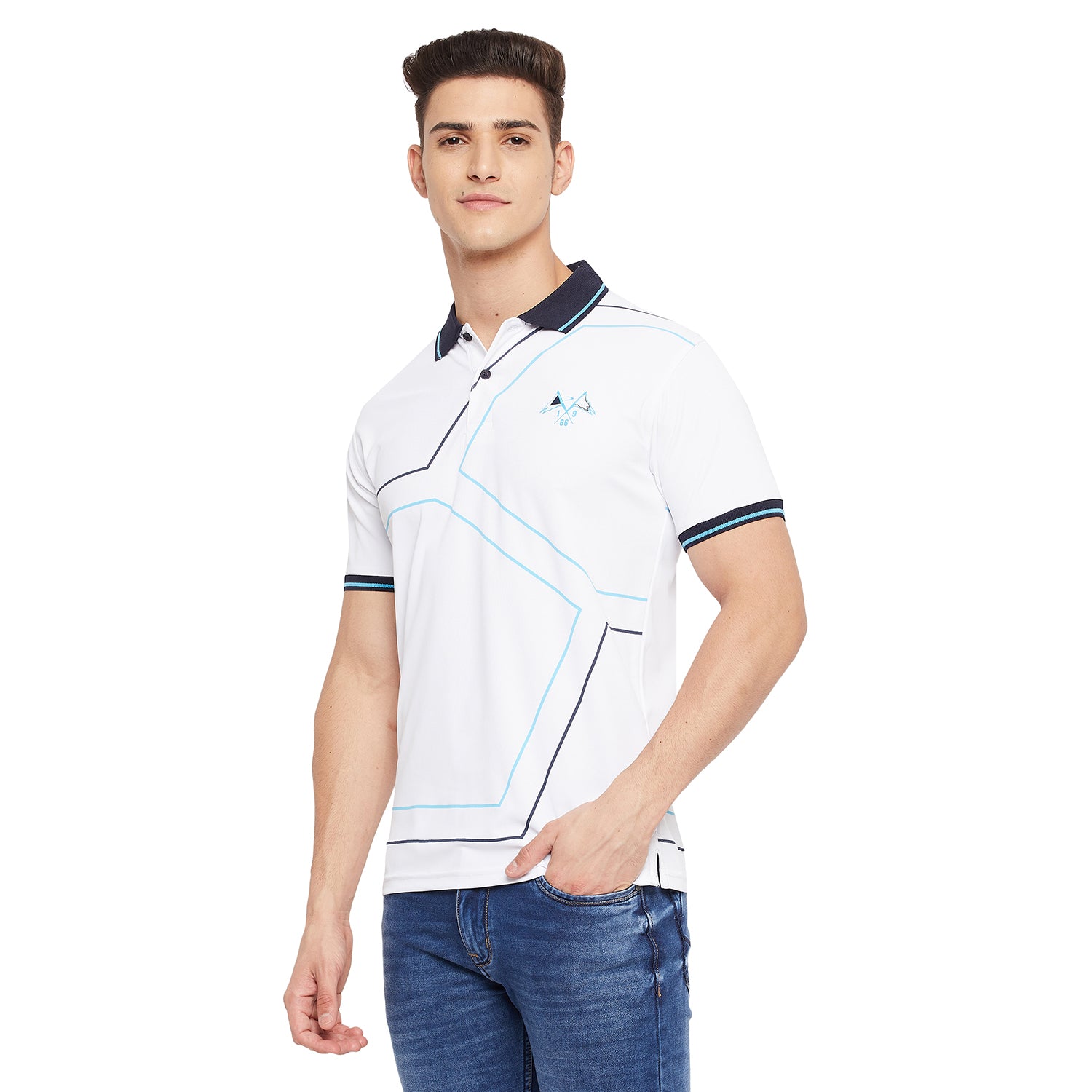 Duke Stardust Men Half Sleeve Sports T-shirt (GD1175)