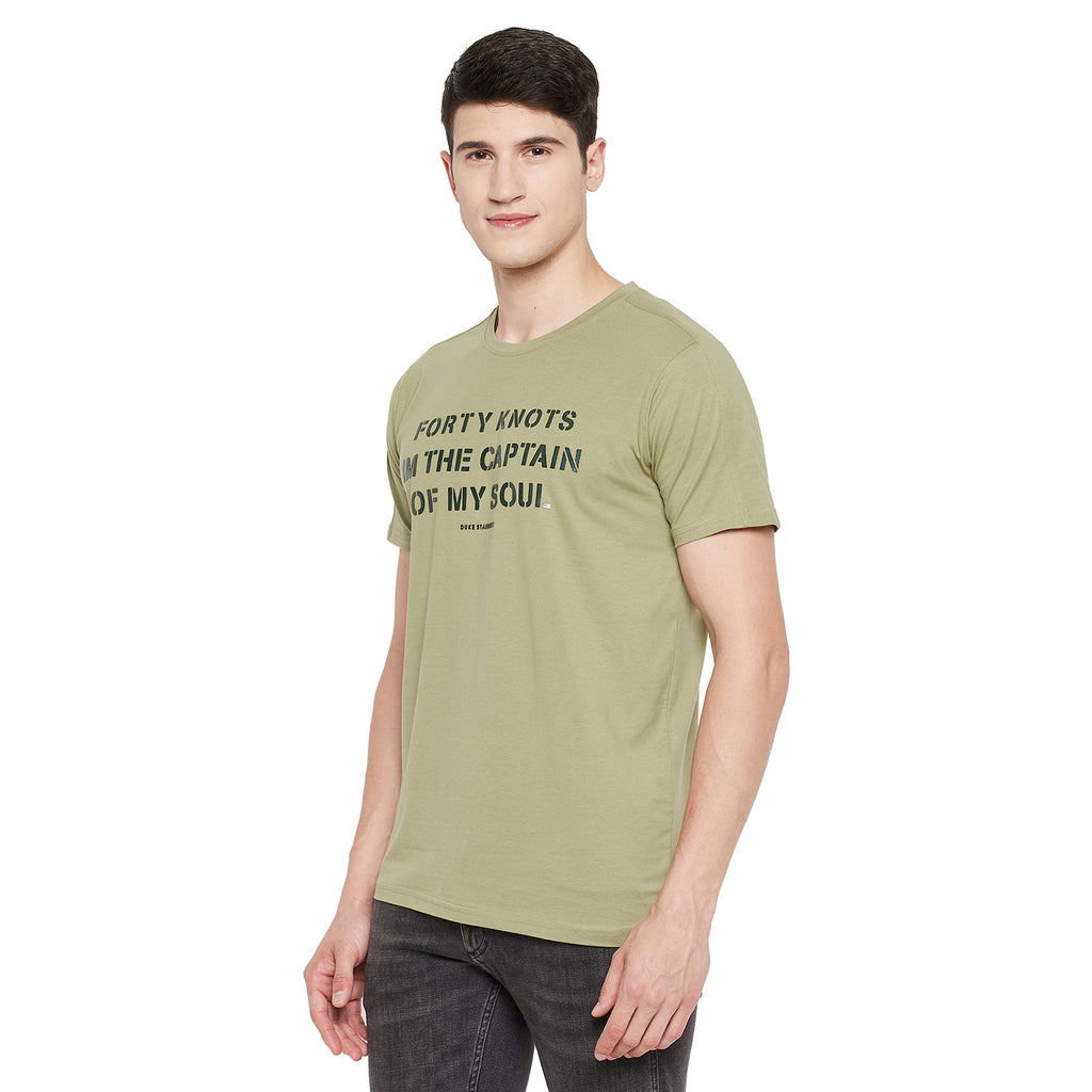 Duke Stardust Men Half Sleeve Cotton T-shirt (LF5276)