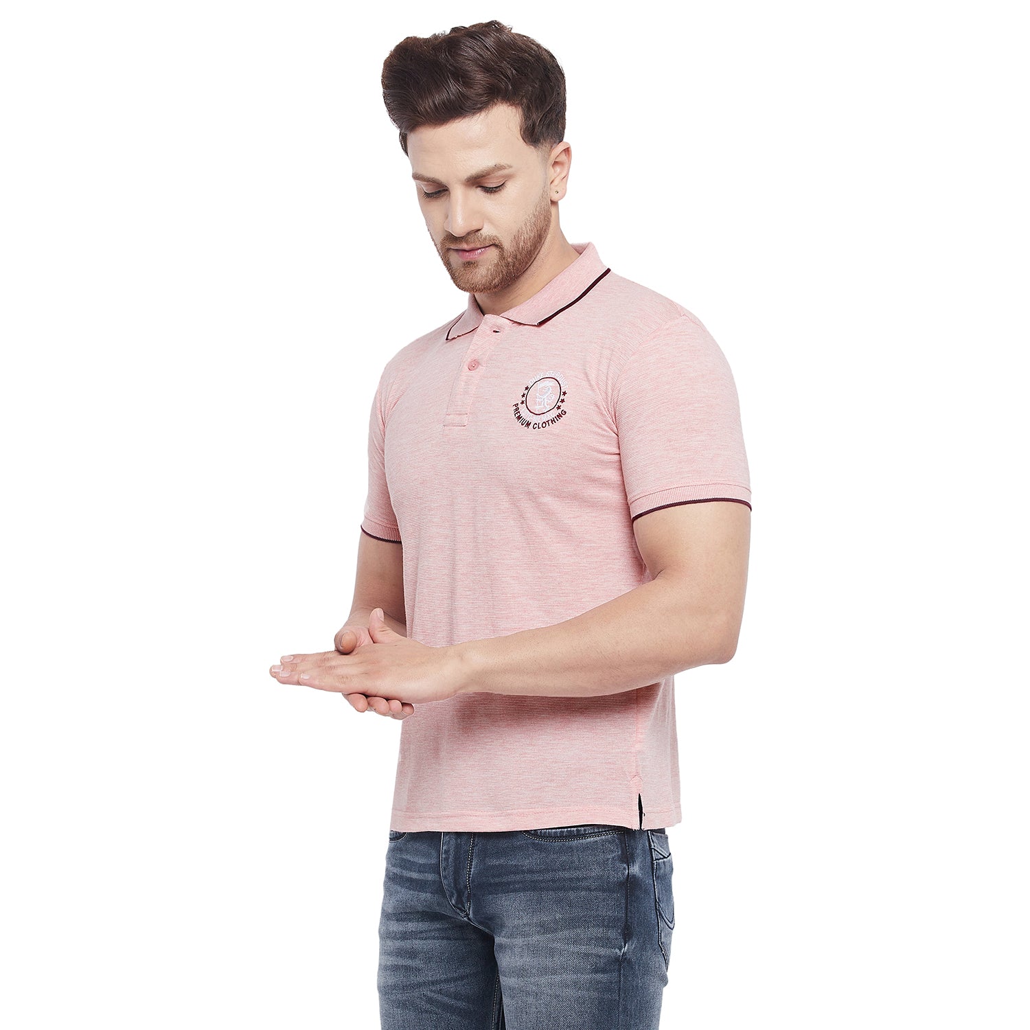 Duke Stardust Men Half Sleeve Cotton T-Shirt (LF5125)