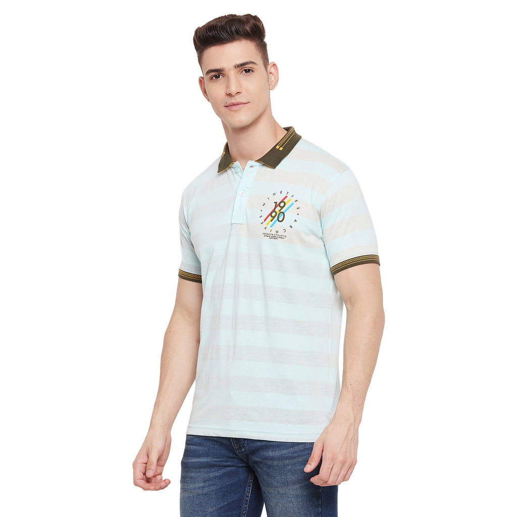 Duke Stardust Men Half Sleeve Cotton T-shirt (LF5491)