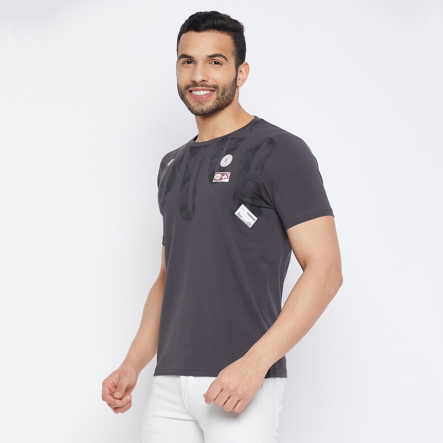 Duke Urban Men Half Sleeve Cotton T-shirt (LF5772)