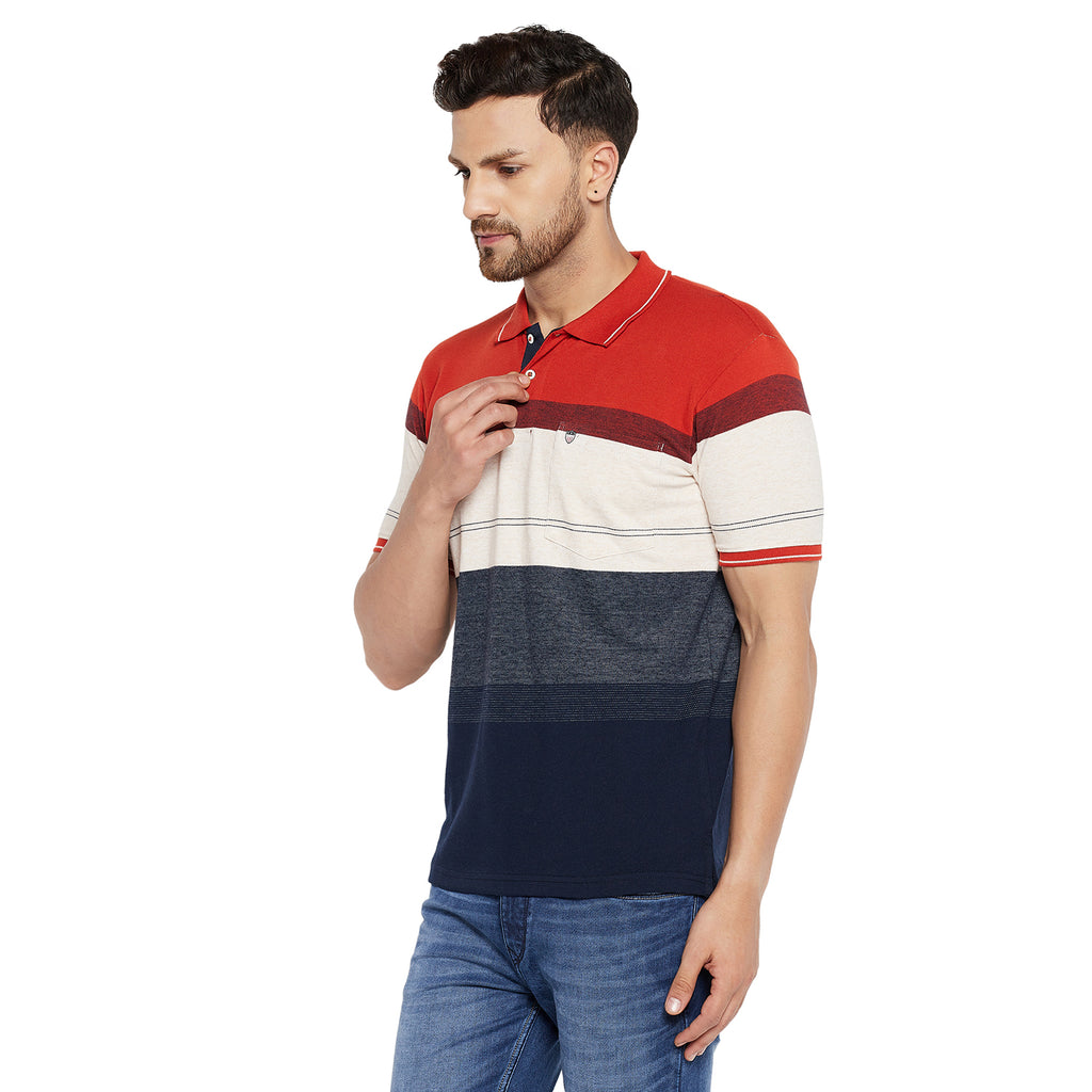 Duke Urban Men Half Sleeve Cotton T-shirt (LF5705)