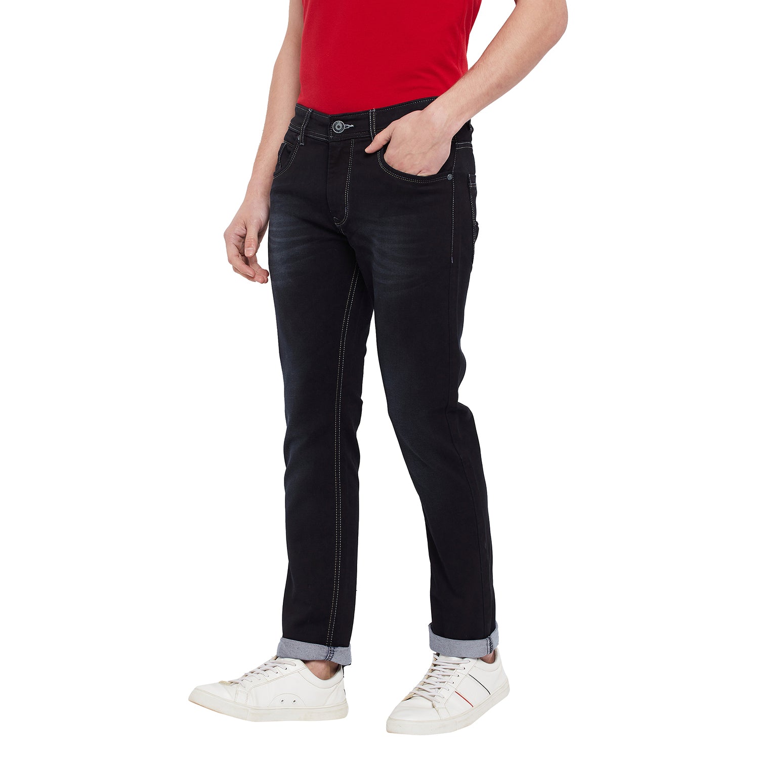 Duke Stardust Men Slim Fit Stretchable Jeans (SDD5181)