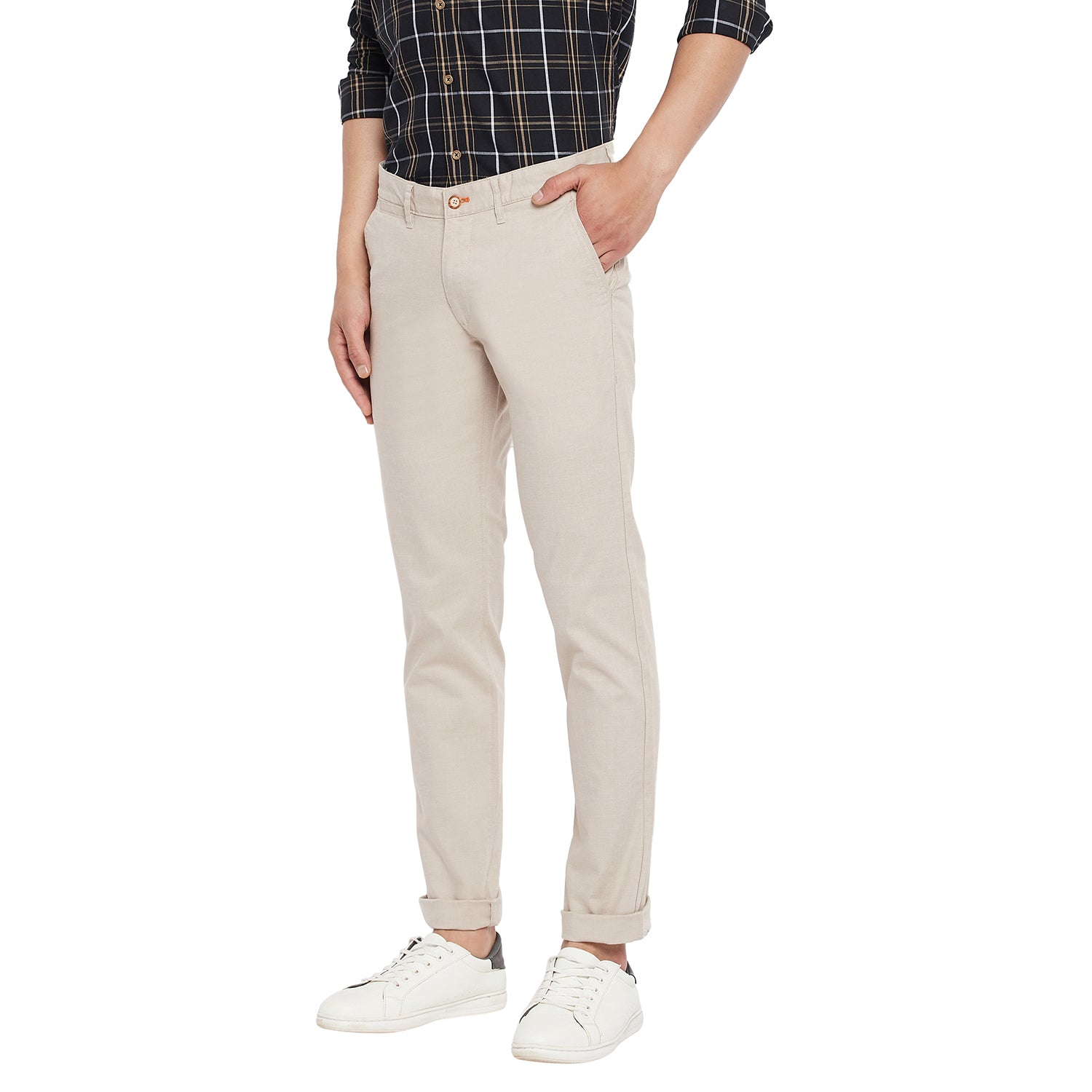 Duke Urban Men Slim Fit Trousers (SDT4537)