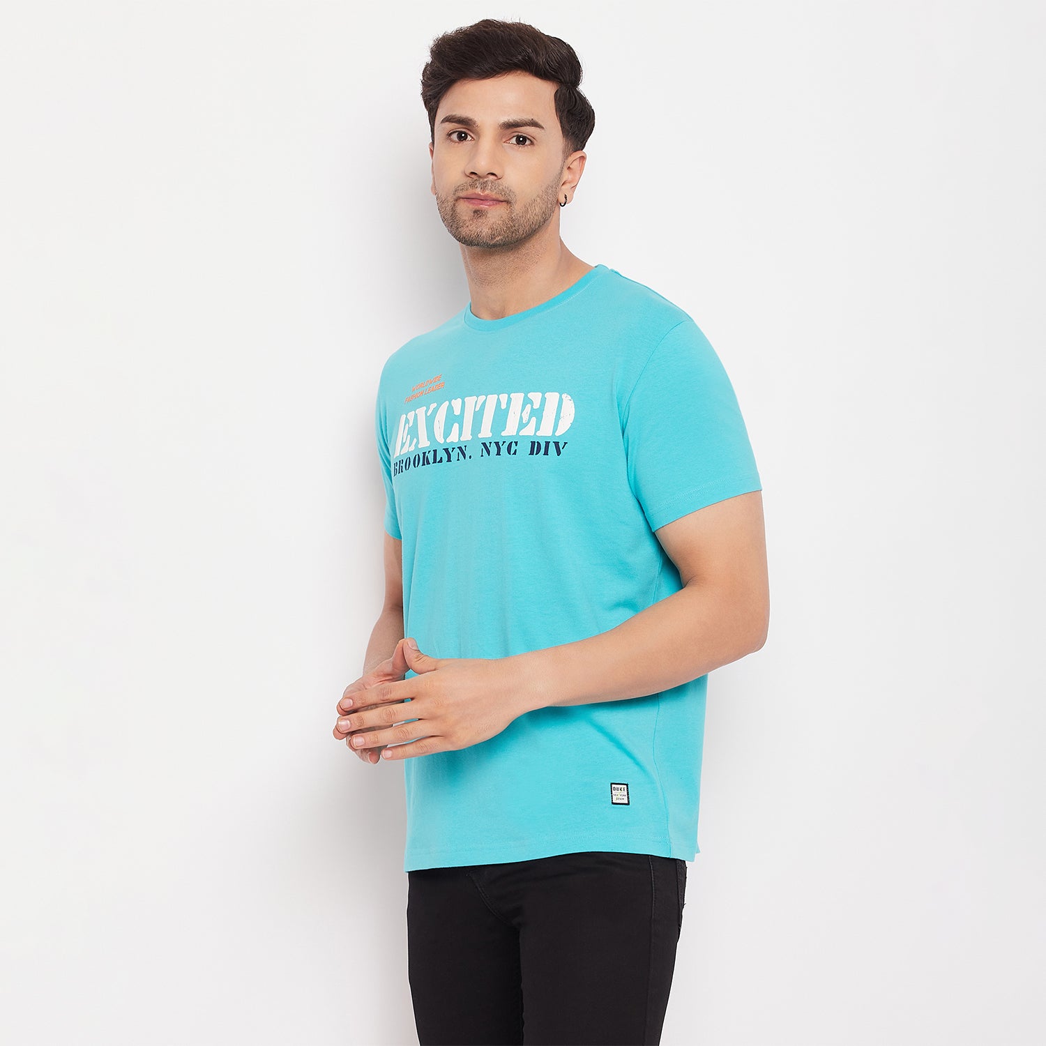 Duke Stardust Men Half Sleeve Cotton Tshirt (1025)