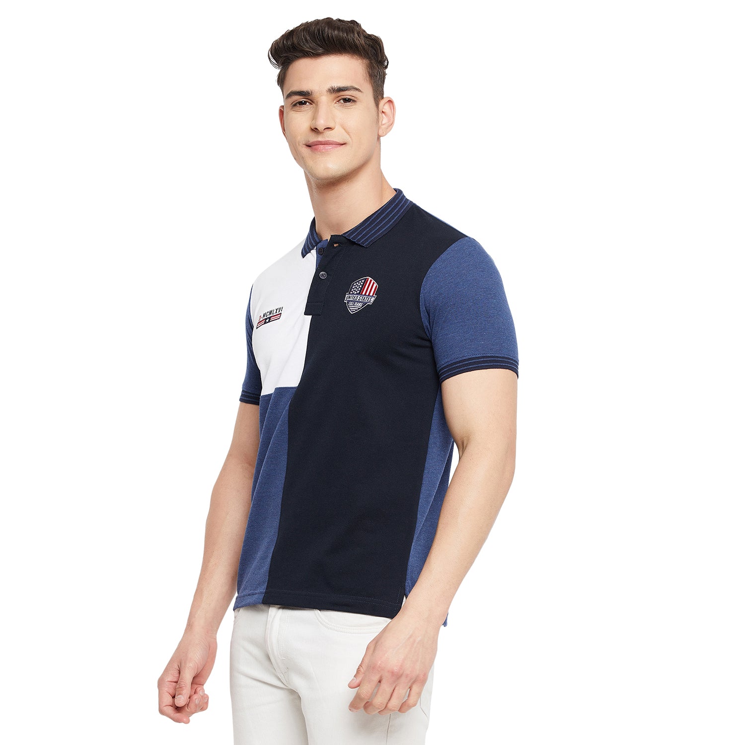 Duke Stardust Men Half Sleeve Cotton T-Shirt (LF5415)