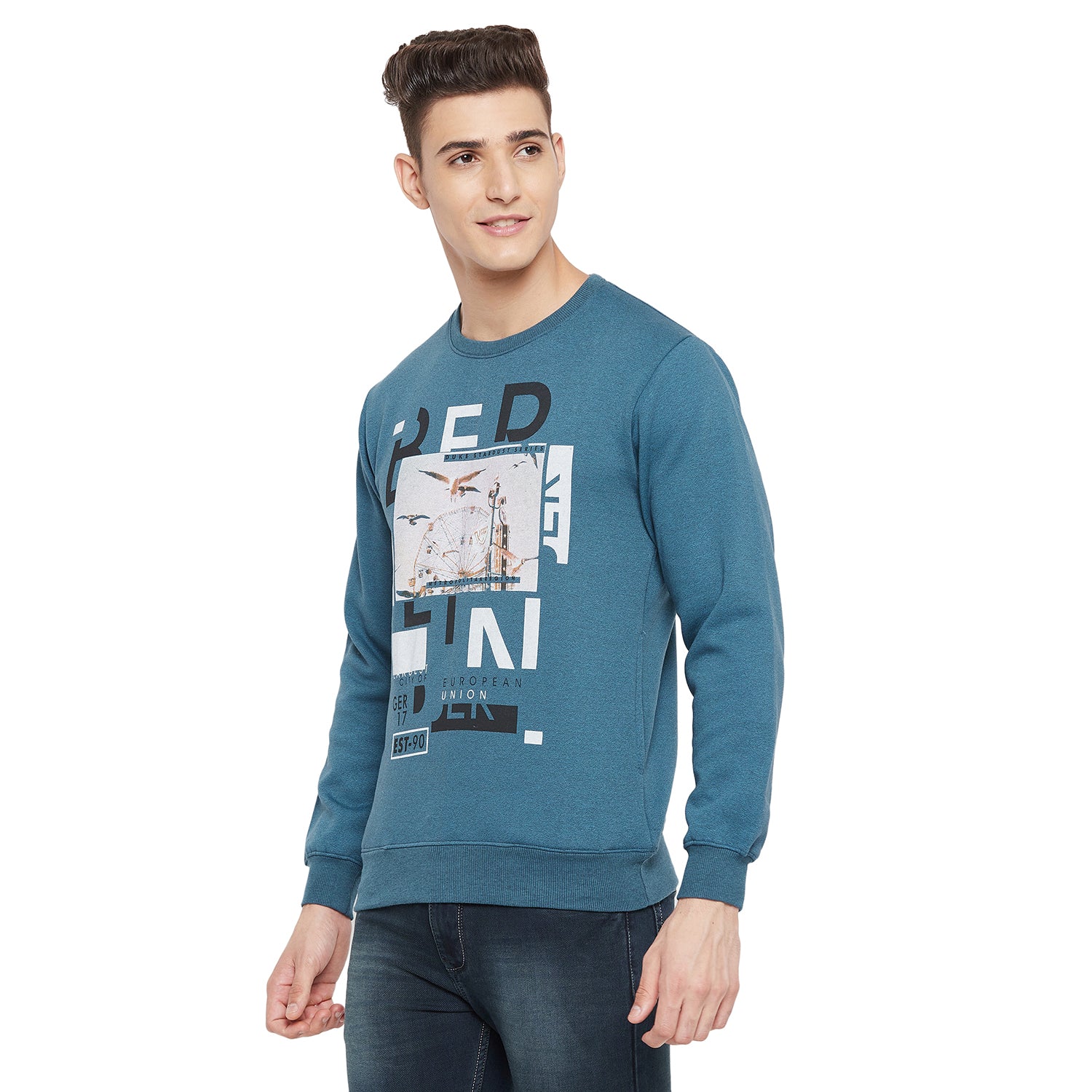 Duke Stardust Men Round Neck Sweatshirt (LF3674)
