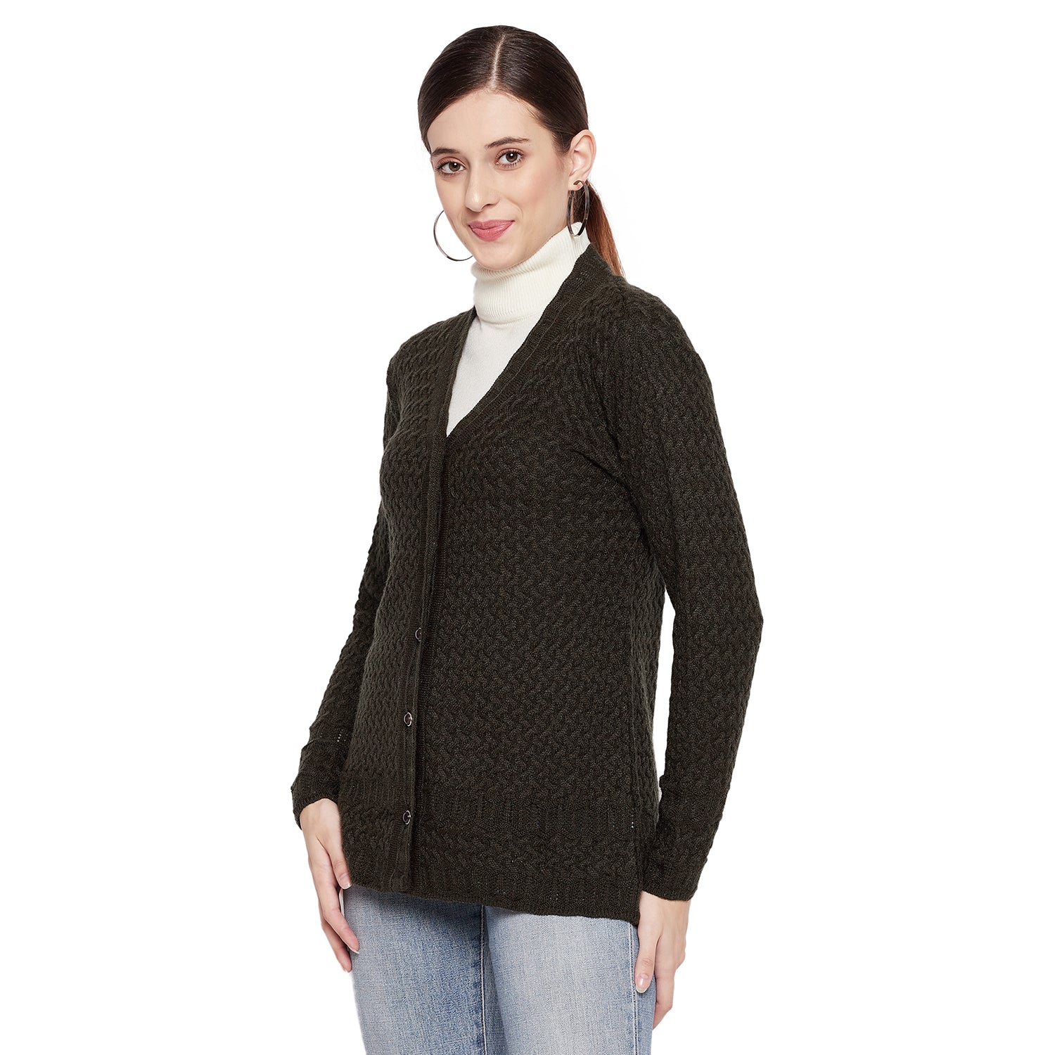 Duke Urban Women Full Sleeve Cardigan (SDS1068)