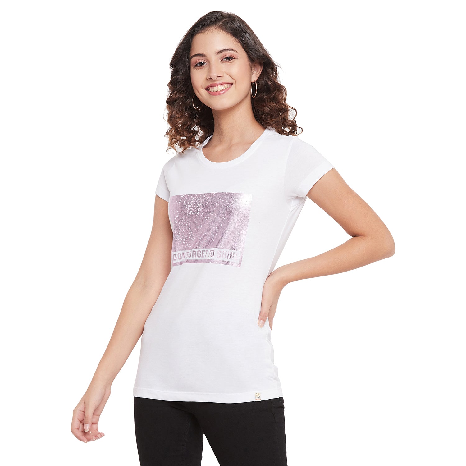 Duke Stardust Round Neck Lady Top (LFX121)