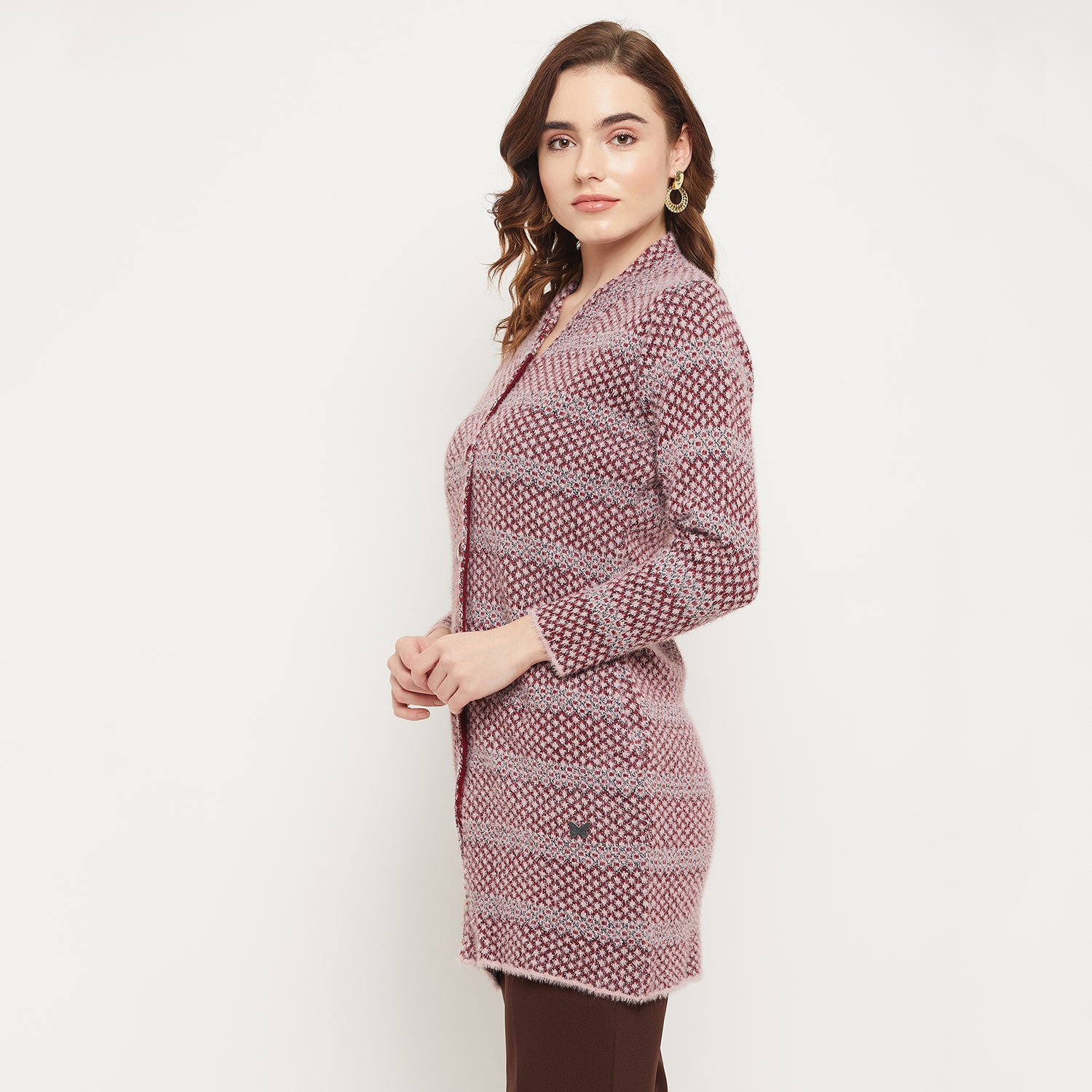 Duke Urban Women Self Design Cardigan (SDS1095)