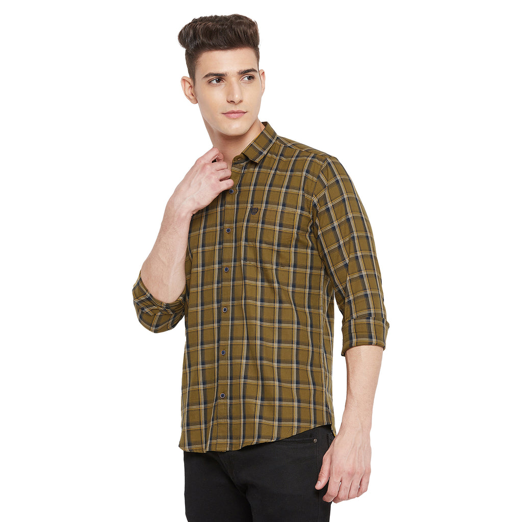 Duke Stardust Men Full Sleeve Cotton Shirt (SDO6CKE)