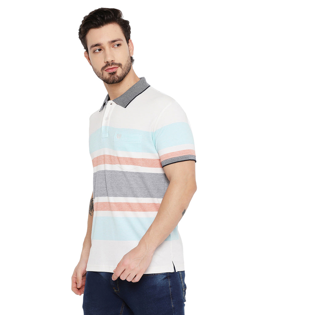 Duke Stardust Men Half Sleeve Cotton T-shirt (LF5438)