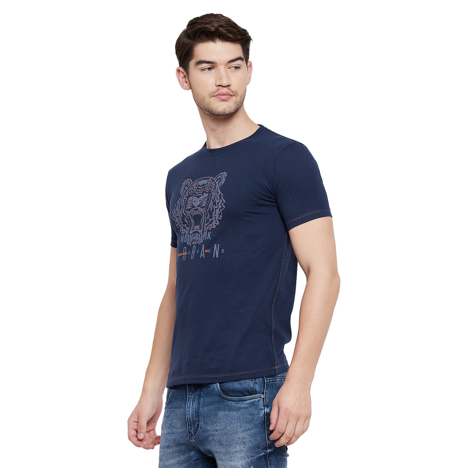 Duke Stardust Men Half Sleeve Cotton T-shirt (LQ3906)