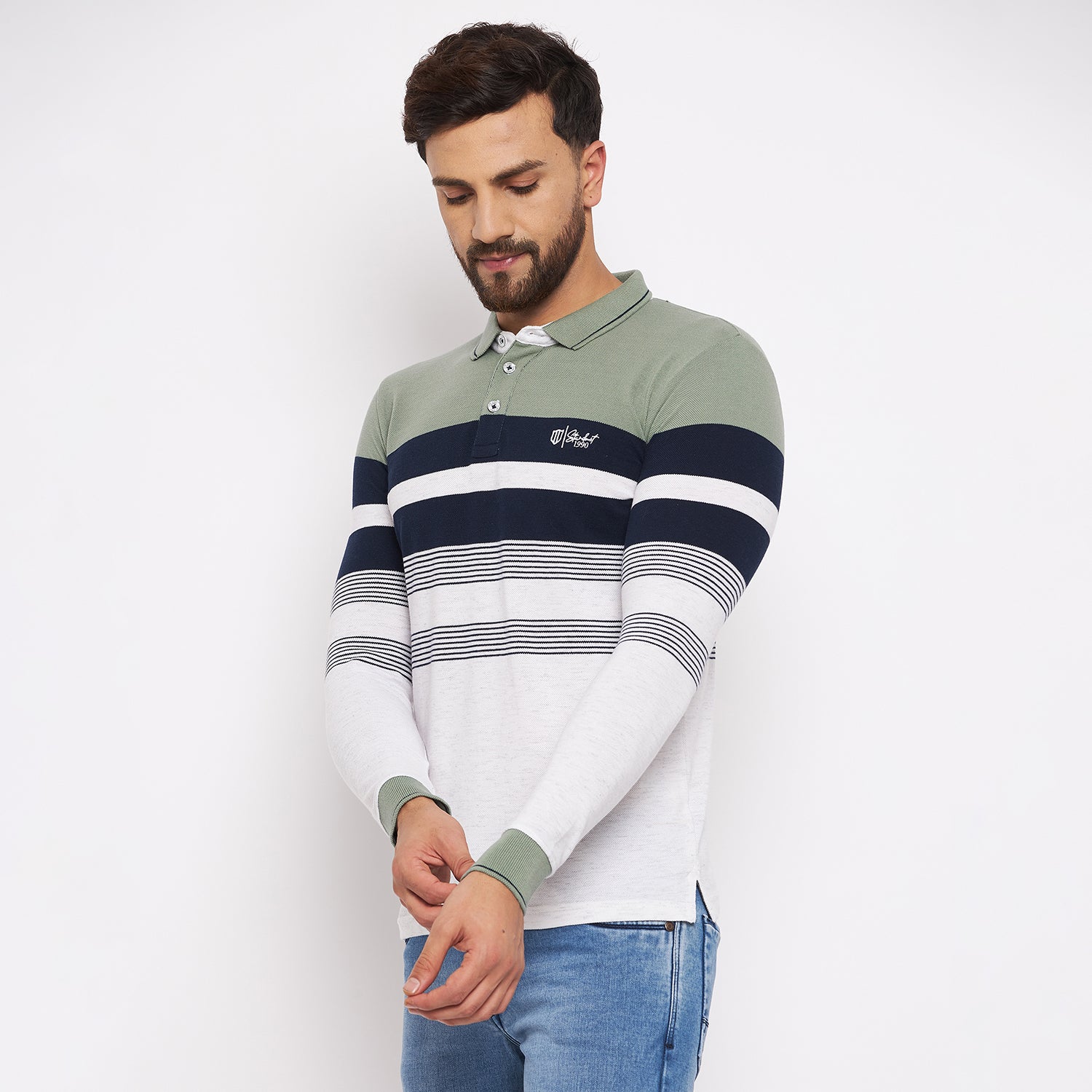 Duke Stardust Men Full Sleeve Cotton T-shirt (LF3963)