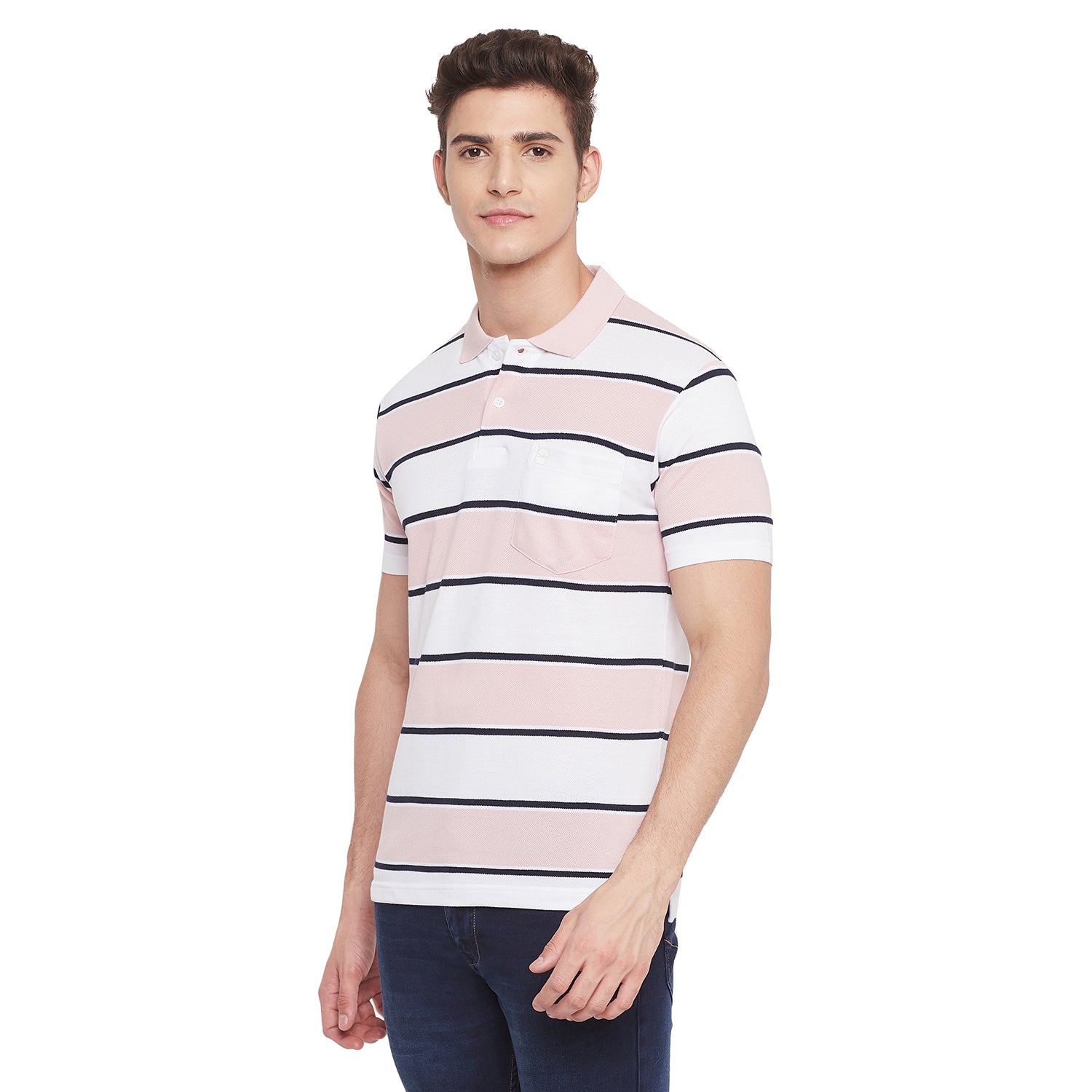 Duke Stardust Men Half Sleeve Cotton T-shirt (MTLF358)