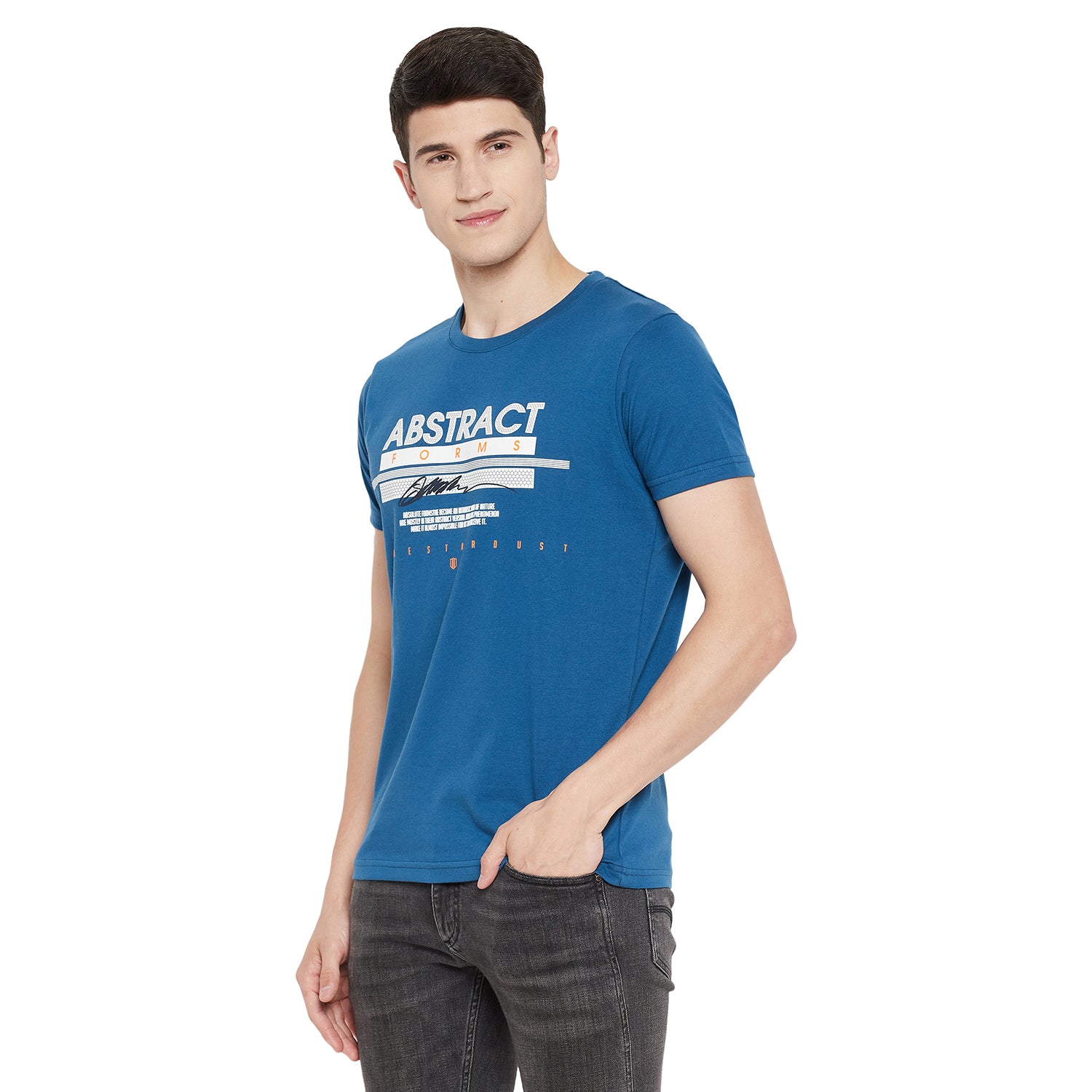 Duke Urban Men Half Sleeve Cotton T-shirt (LF5212)