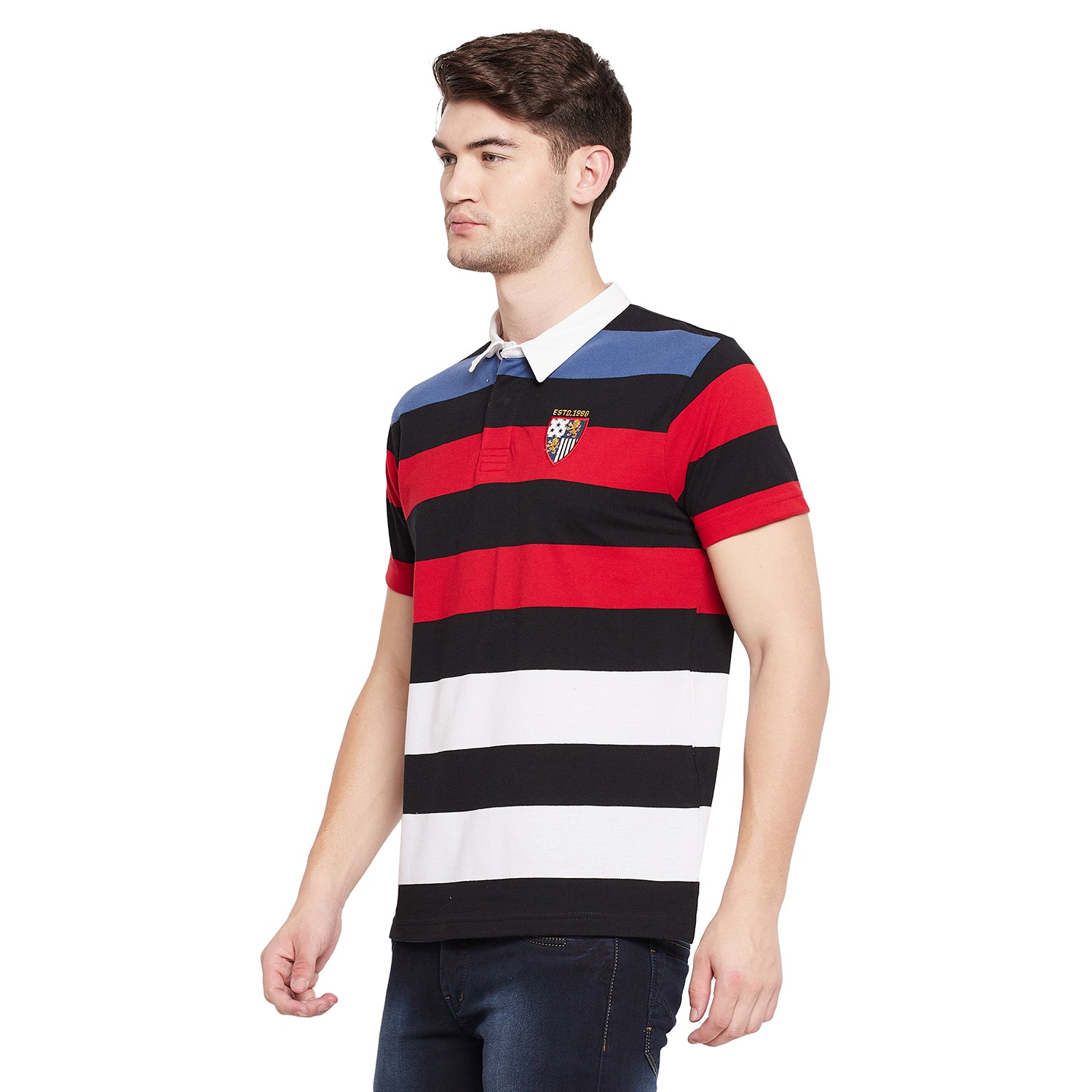 Duke Stardust Men Half Sleeve Cotton T-shirt (MTLF327)