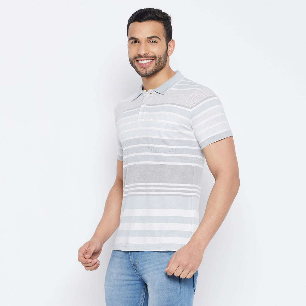 Duke Stardust Men Half Sleeve Cotton T-shirt (LF7014)