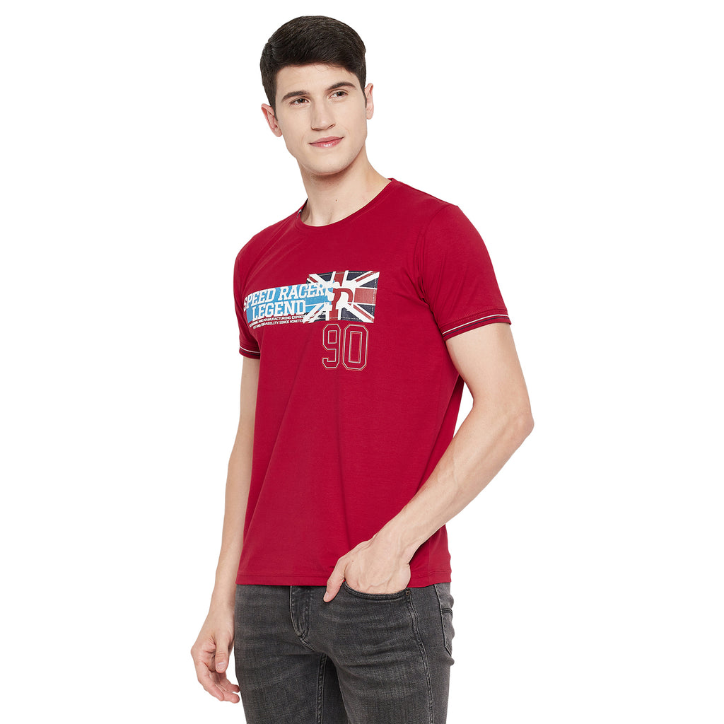 Duke Stardust Men Half Sleeve Cotton T-shirt (LF5259)