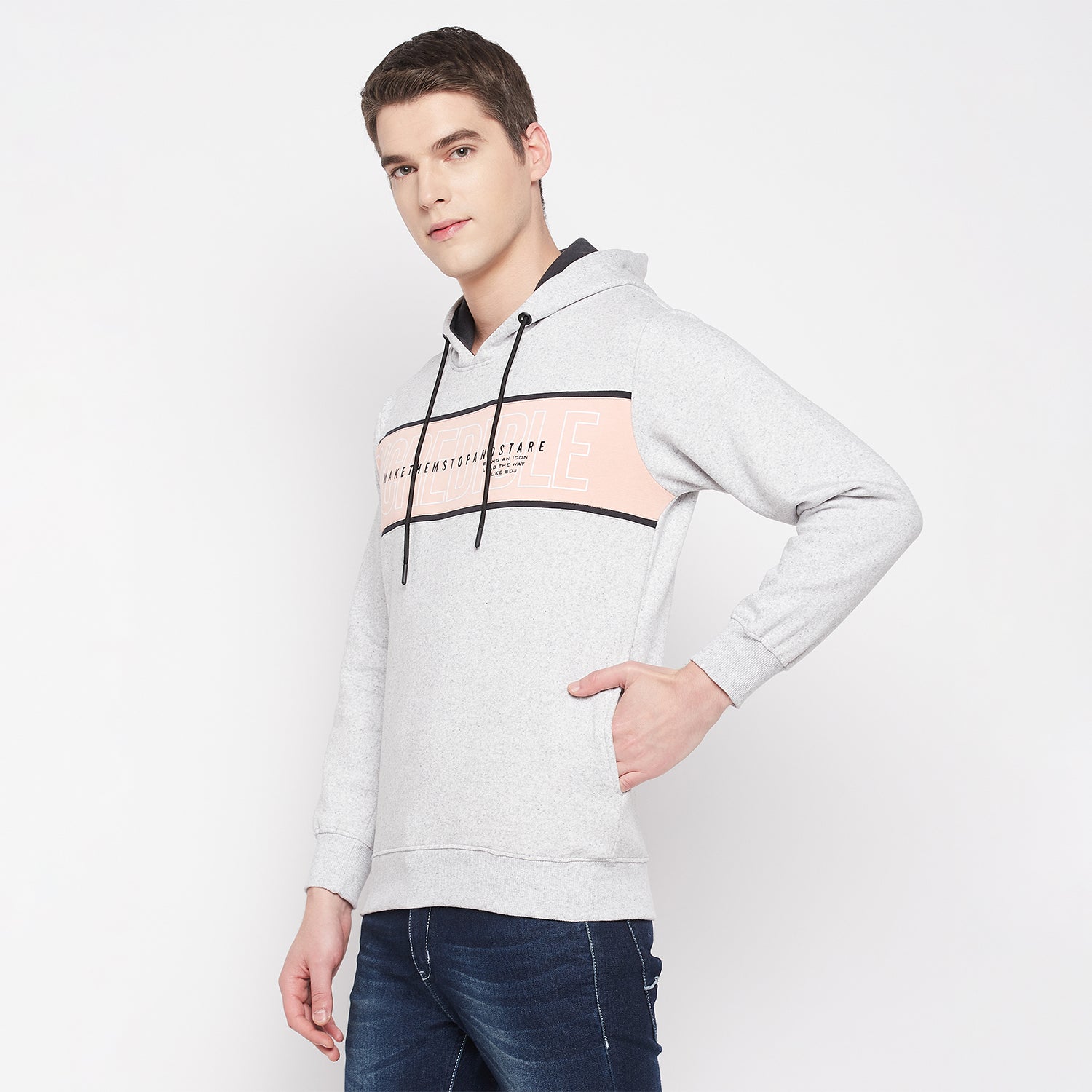 Duke Urban Men Hooded Neck Sweatshirt (LF6137)