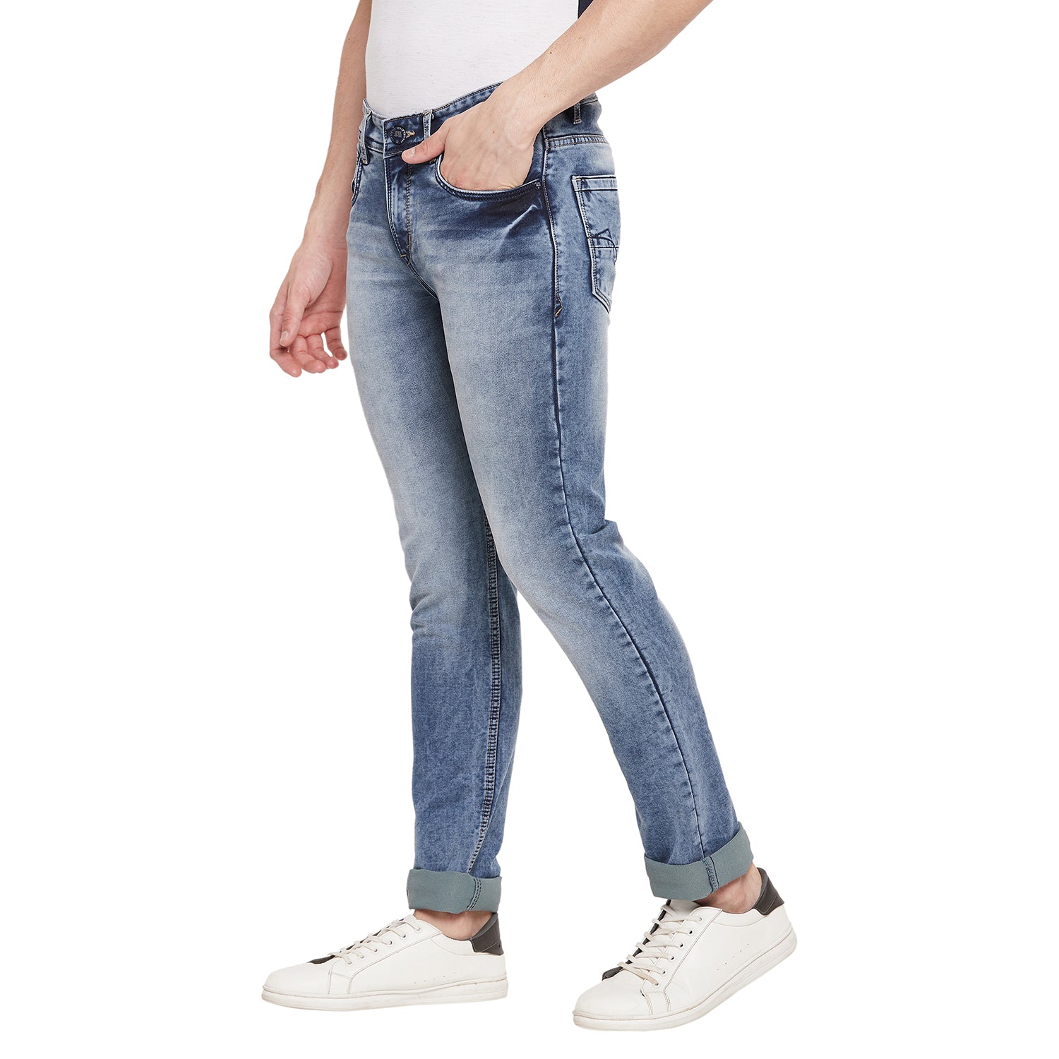 Duke Stardust Men Slim Fit Stretchable Jeans (SDD5262)