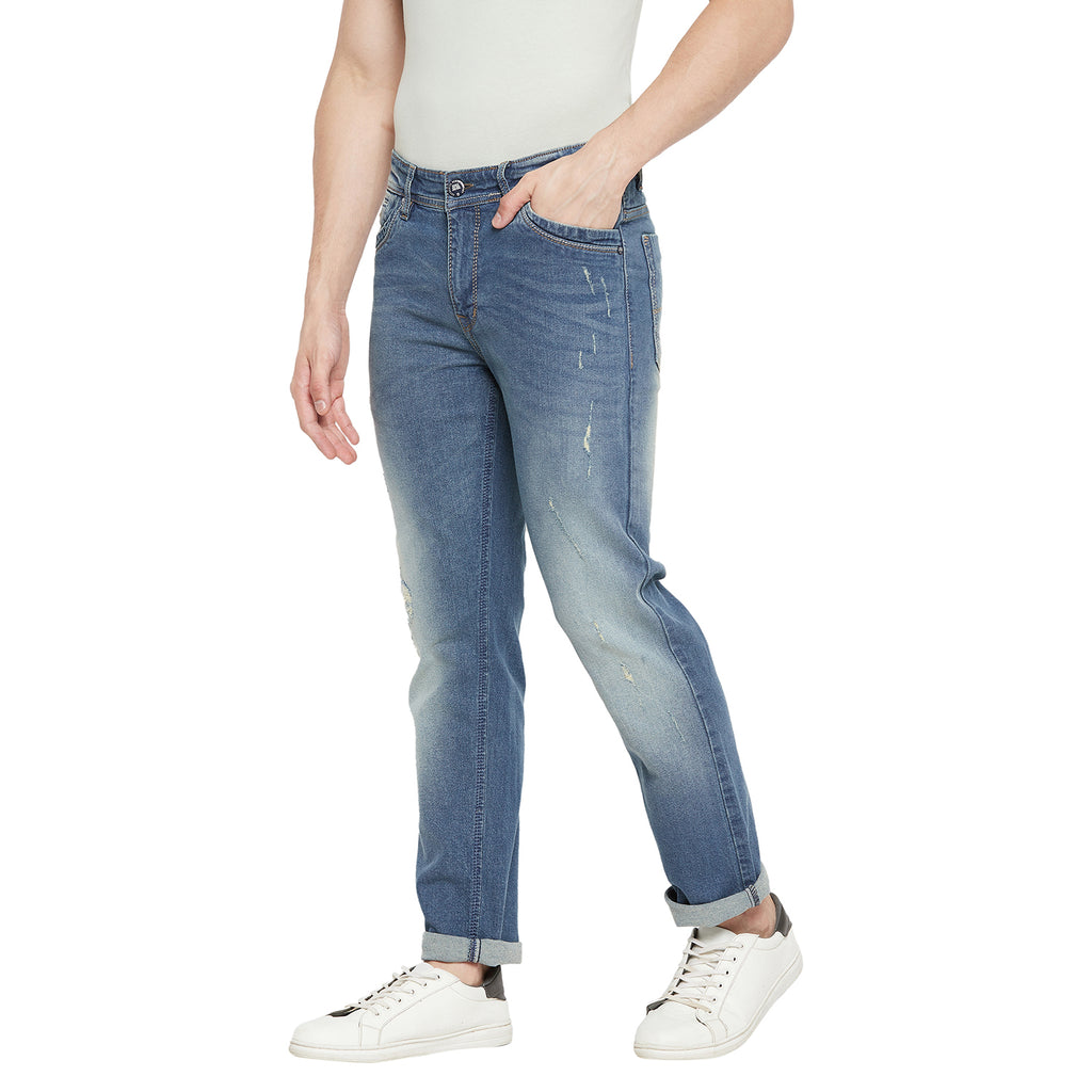 Duke Stardust Men Slim Fit Stretchable Jeans (SDD5274)