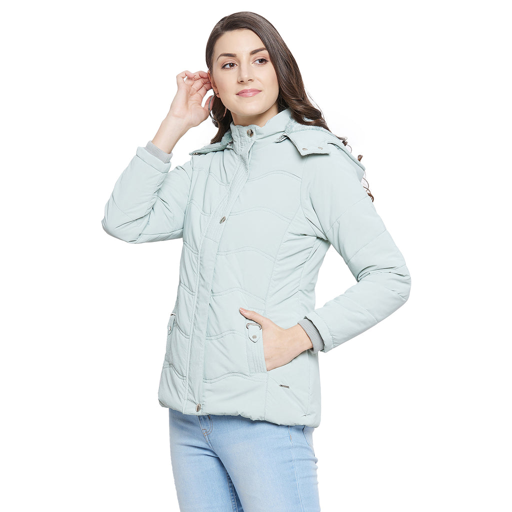 Duke Stardust Women Full Sleeve Quilted Jacket (SDZ6713)