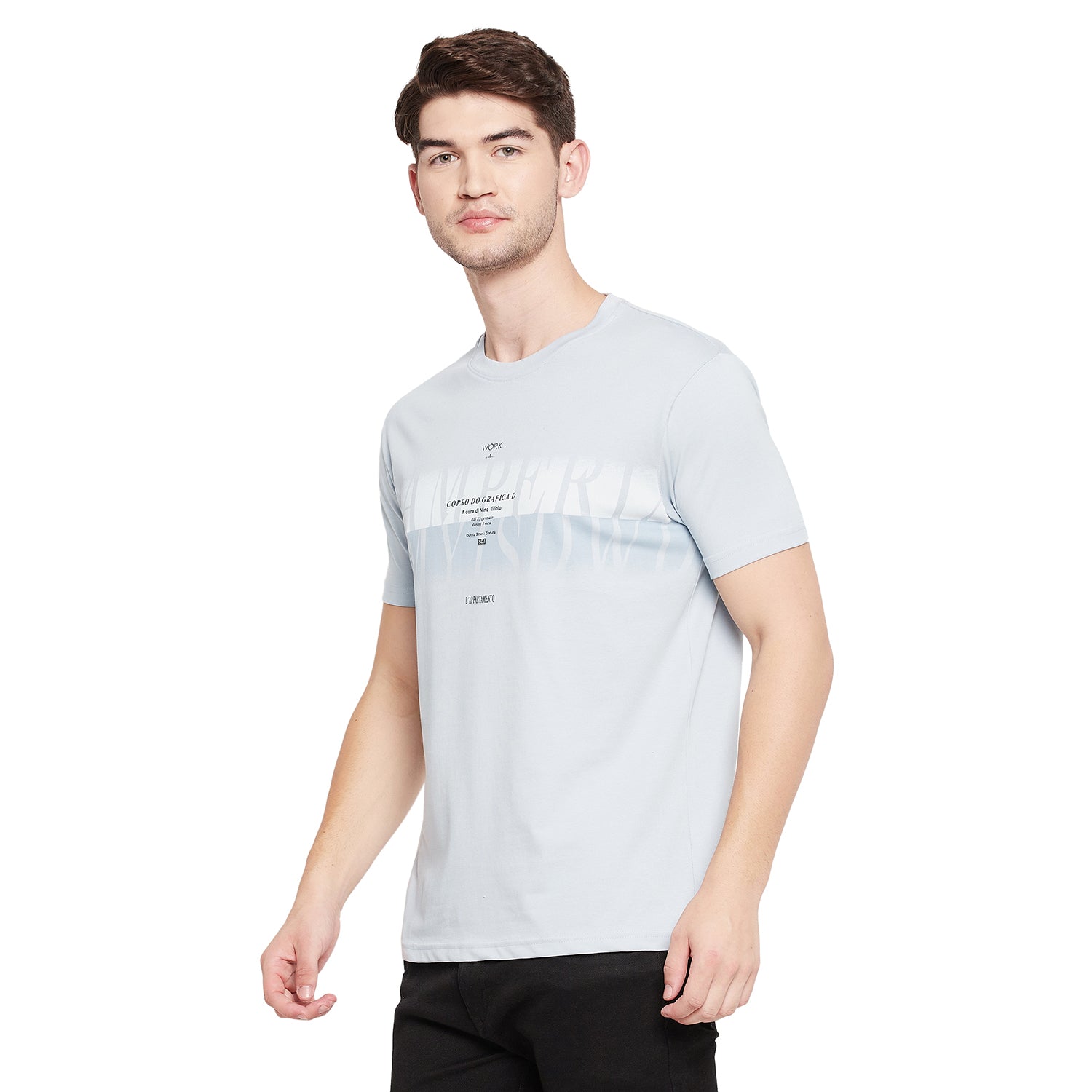 Duke Stardust Men Half Sleeve Cotton T-shirt (LF5032)