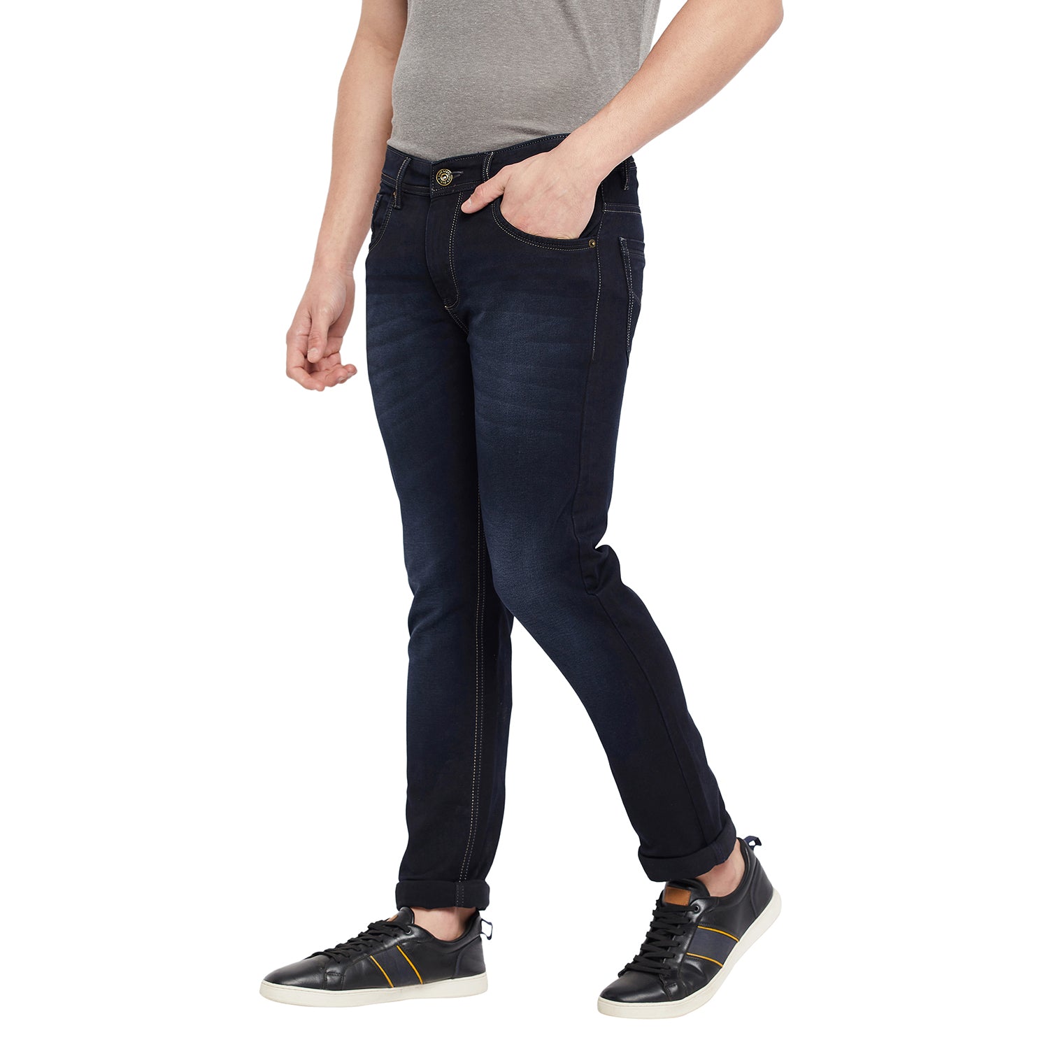 Duke Stardust Men Slim Fit Stretchable Jeans (SDD5162)