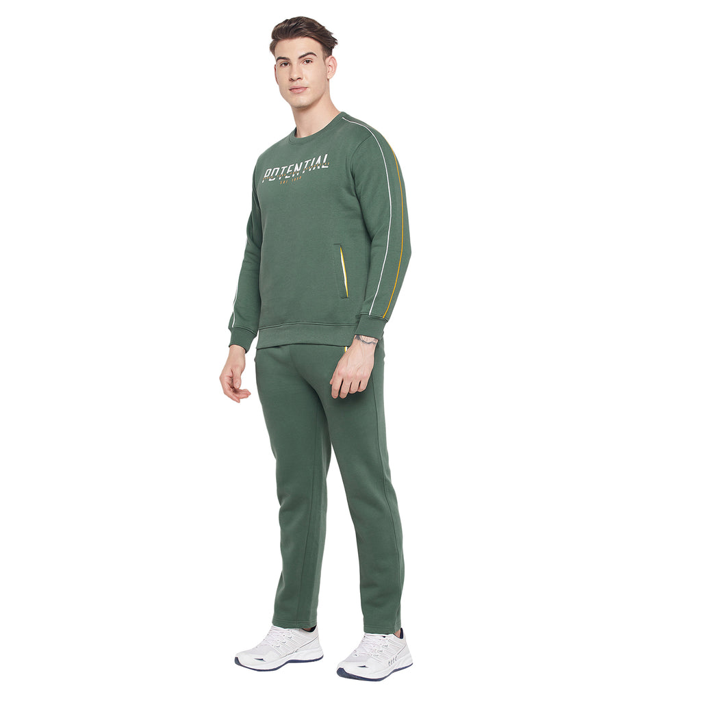 Duke Urban Men Solid Track-Suit (LF3715)