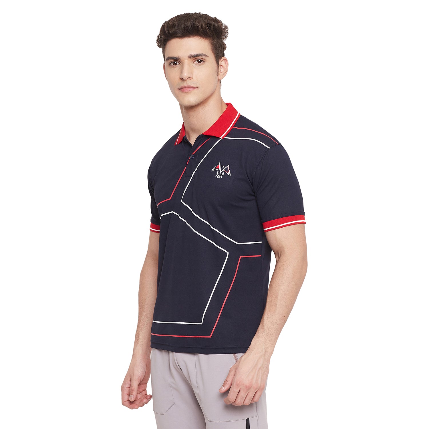 Duke Stardust Men Half Sleeve Sports T-shirt (GD1175)