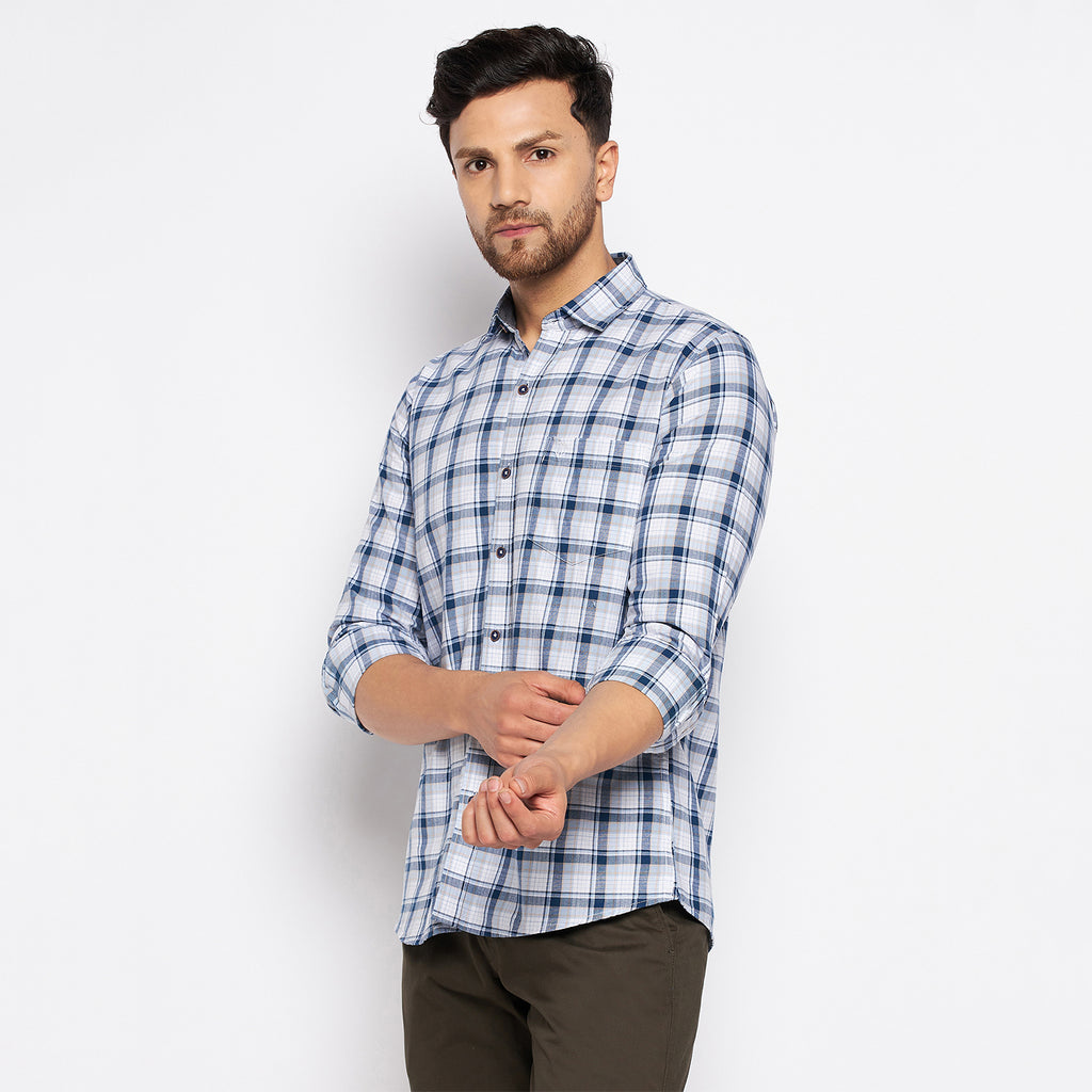 Duke Urban Men Full Sleeve Cotton Shirt (SDO8CKOG)