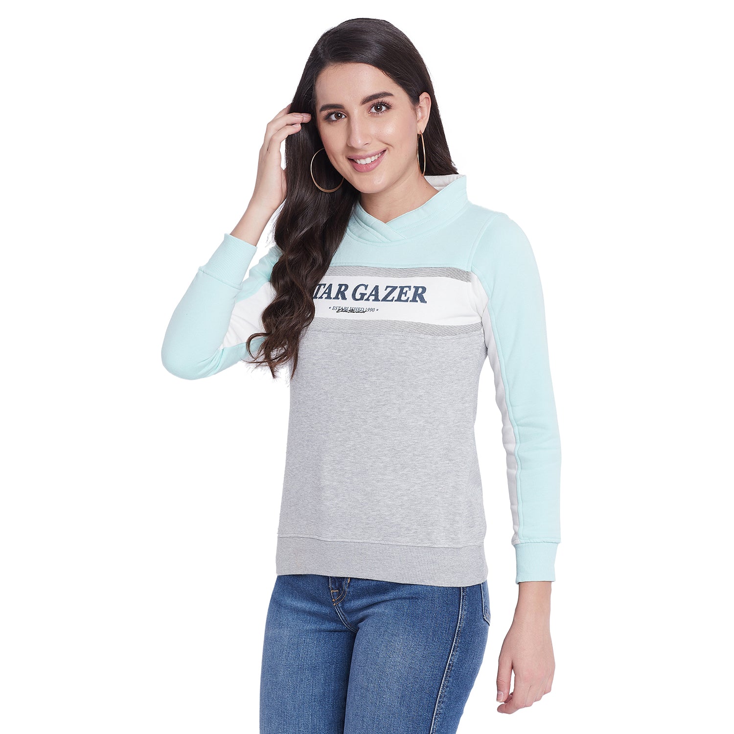 Duke Urban Women Round Neck Sweatshirt (LFX768)