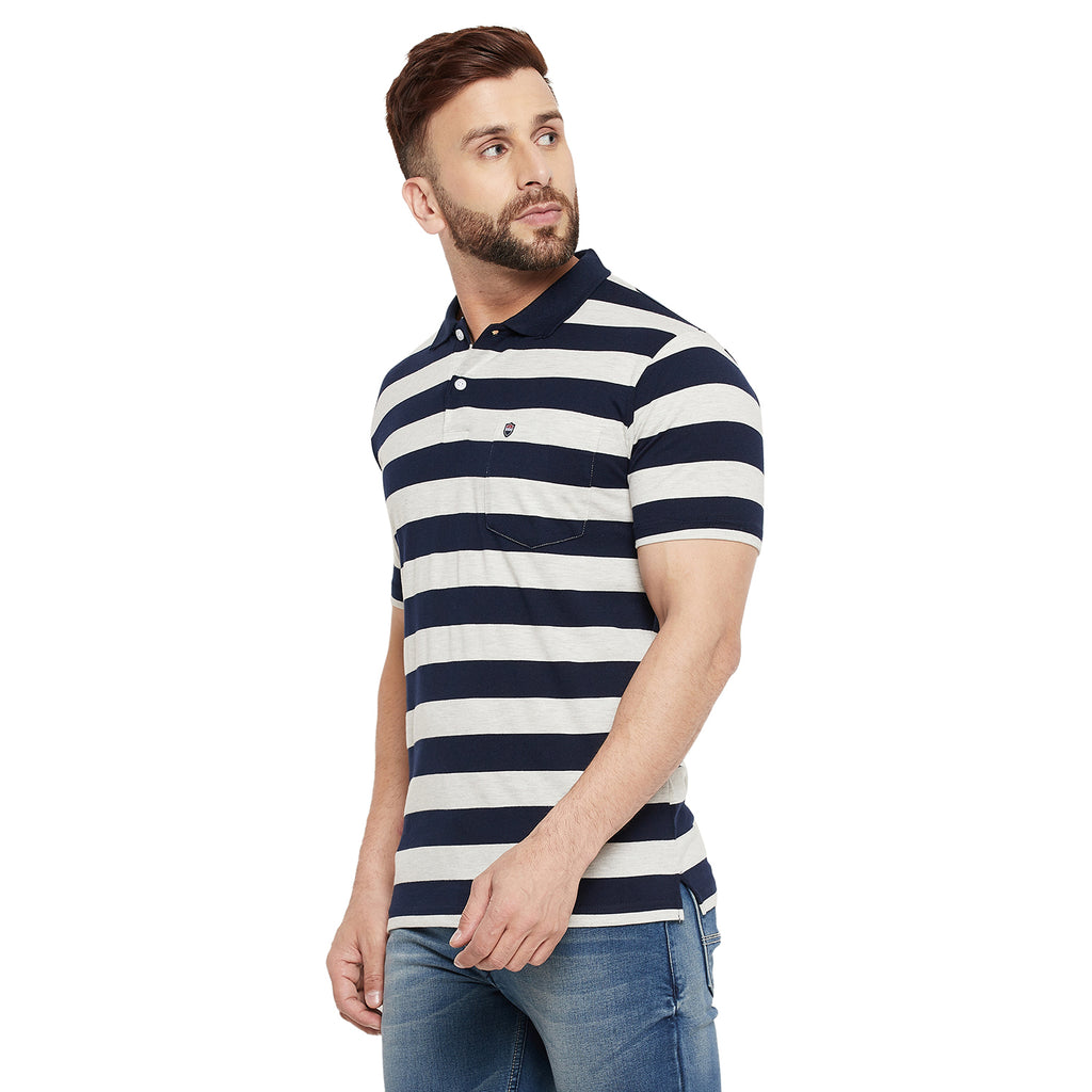 Duke Stardust Men Half Sleeve Cotton T-Shirt (MTLF344)
