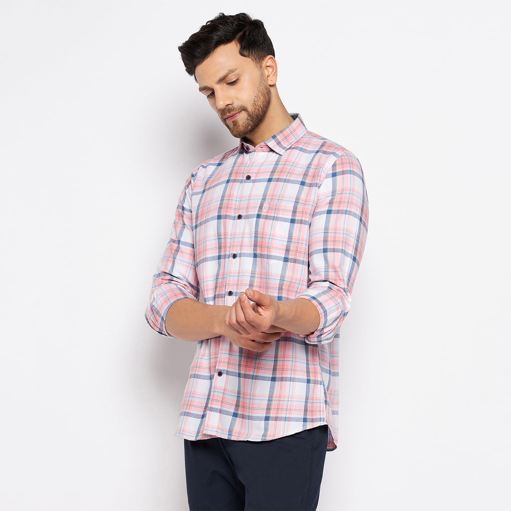 Duke Stardust Men Full Sleeve Cotton Shirt (SDO8CKOH)