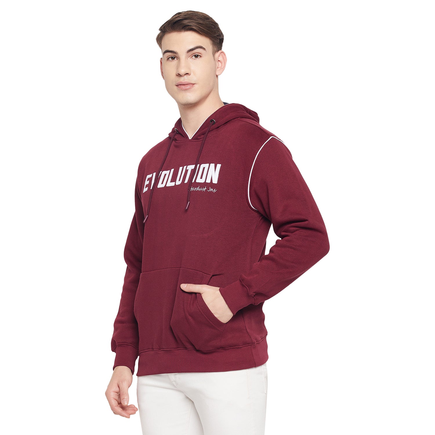 Duke Urban Men Hooded Neck Sweatshirt (LF3865)