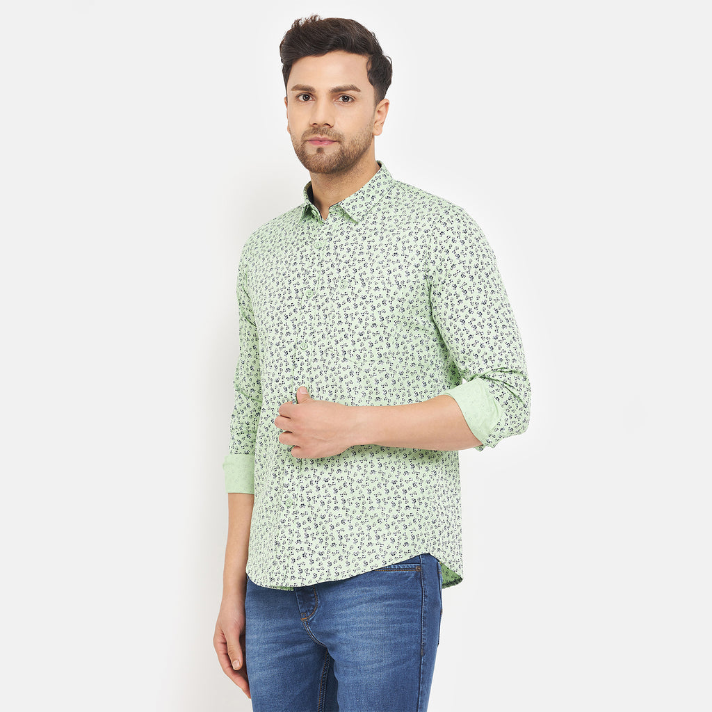 Duke Urban Men Full Sleeve Cotton Shirt (SDO7PRTI)