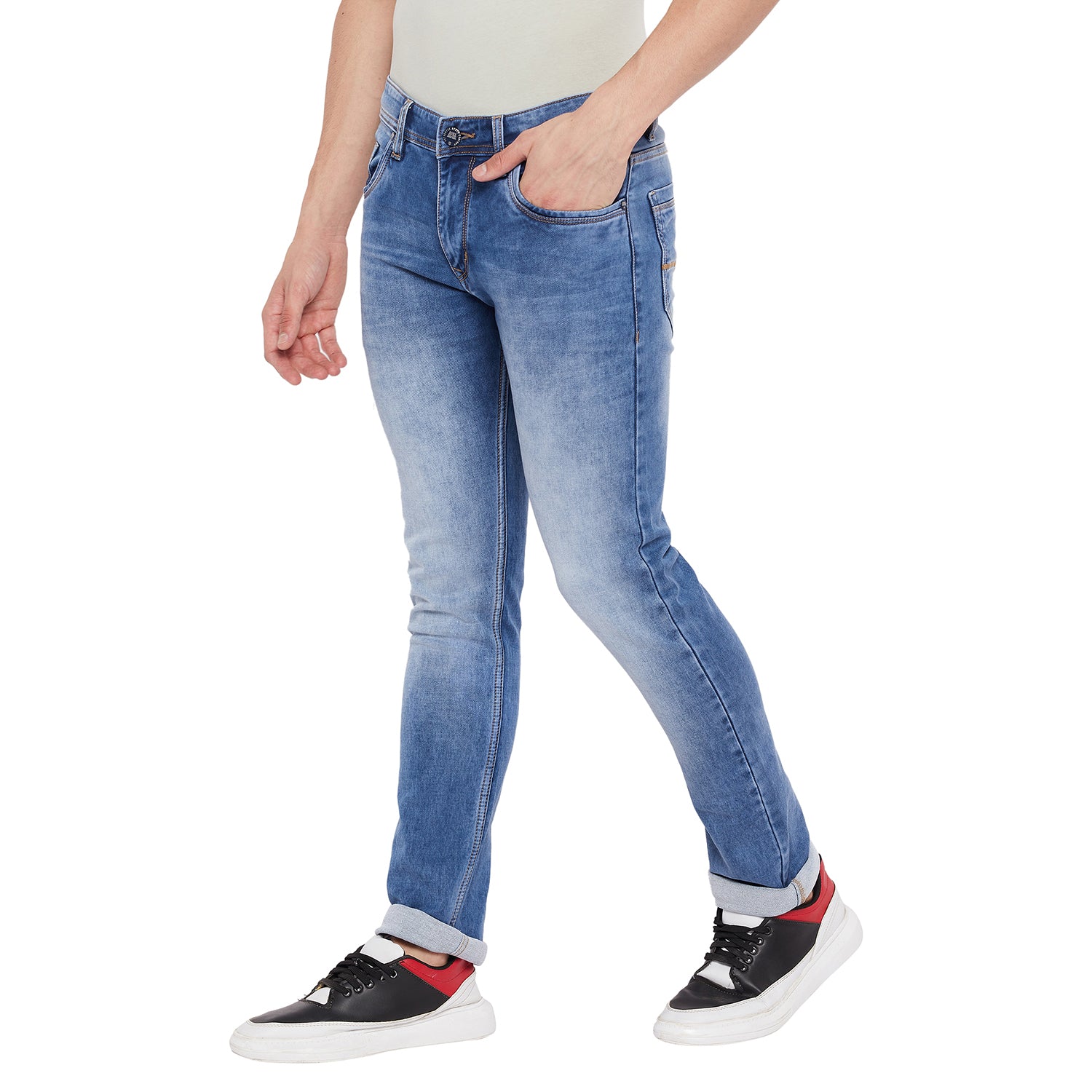 Duke Stardust Men Slim Fit Stretchable Jeans (SDD5288)