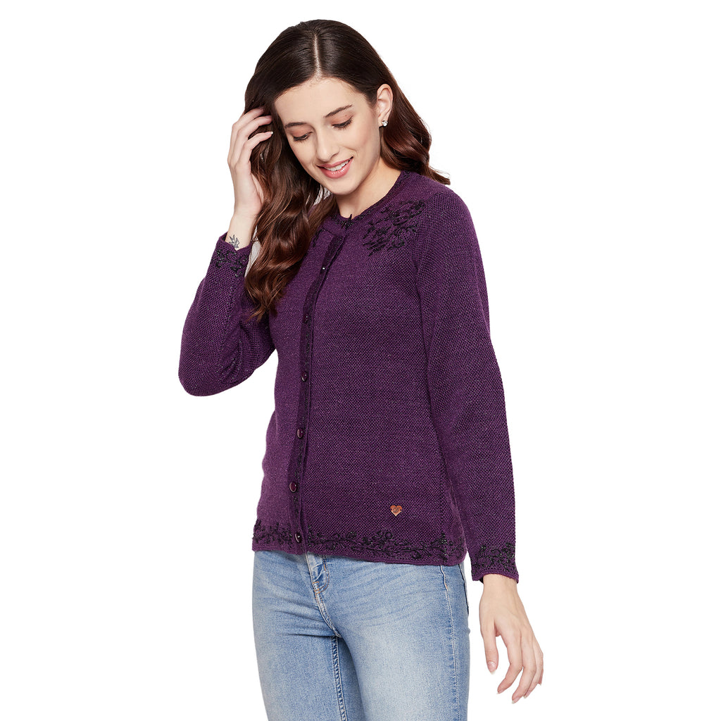 Duke Urban Women Full Sleeve Cardigan (SDS9609)