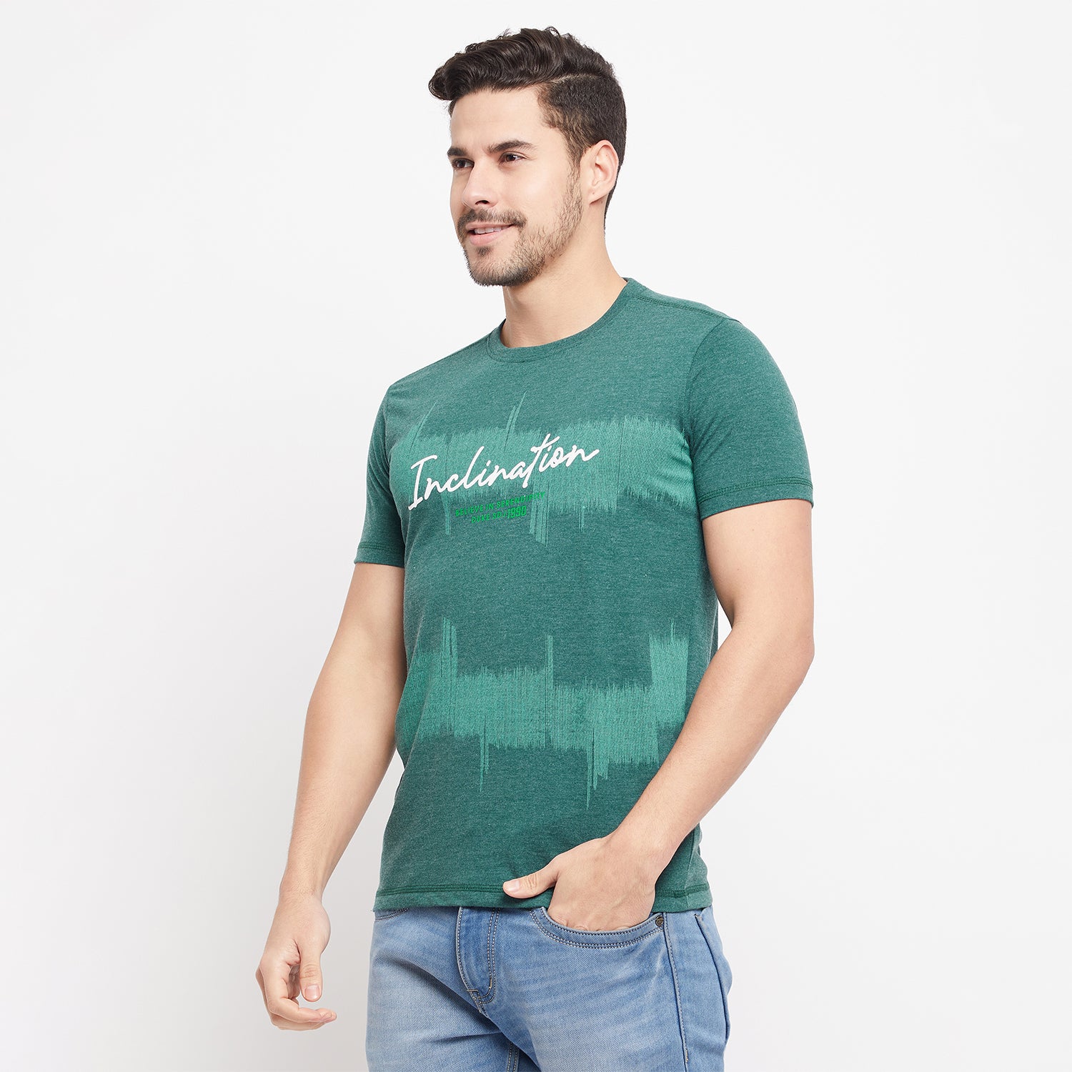 Duke Stardust Men Half Sleeve Cotton T-shirt (LF5425)