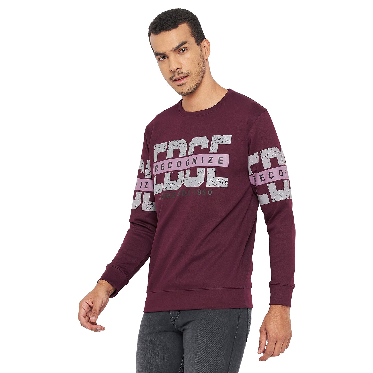 Duke Urban Men Round Neck Sweatshirt (LF3943)