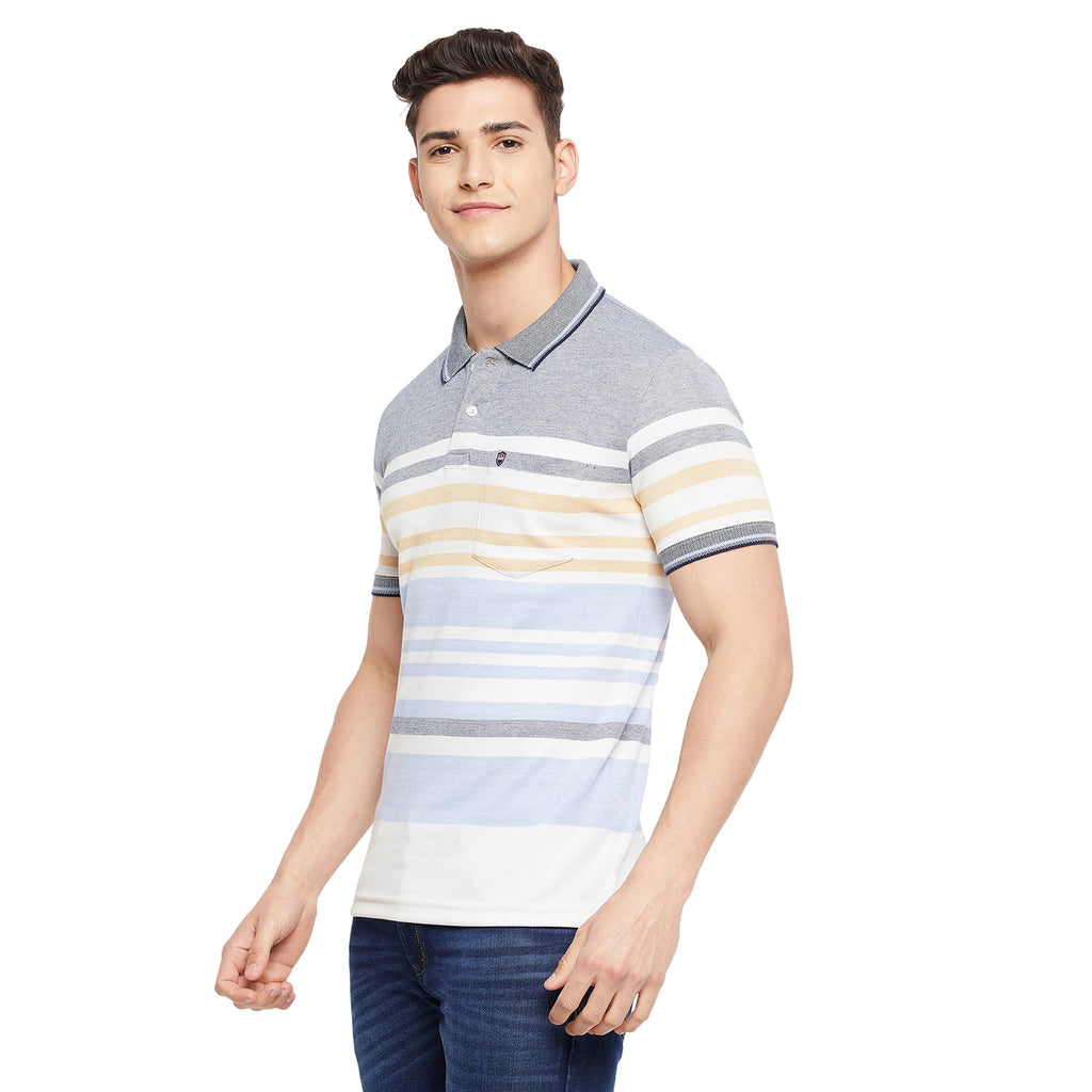 Duke Stardust Men Half Sleeve Cotton T-Shirt (LF5396)