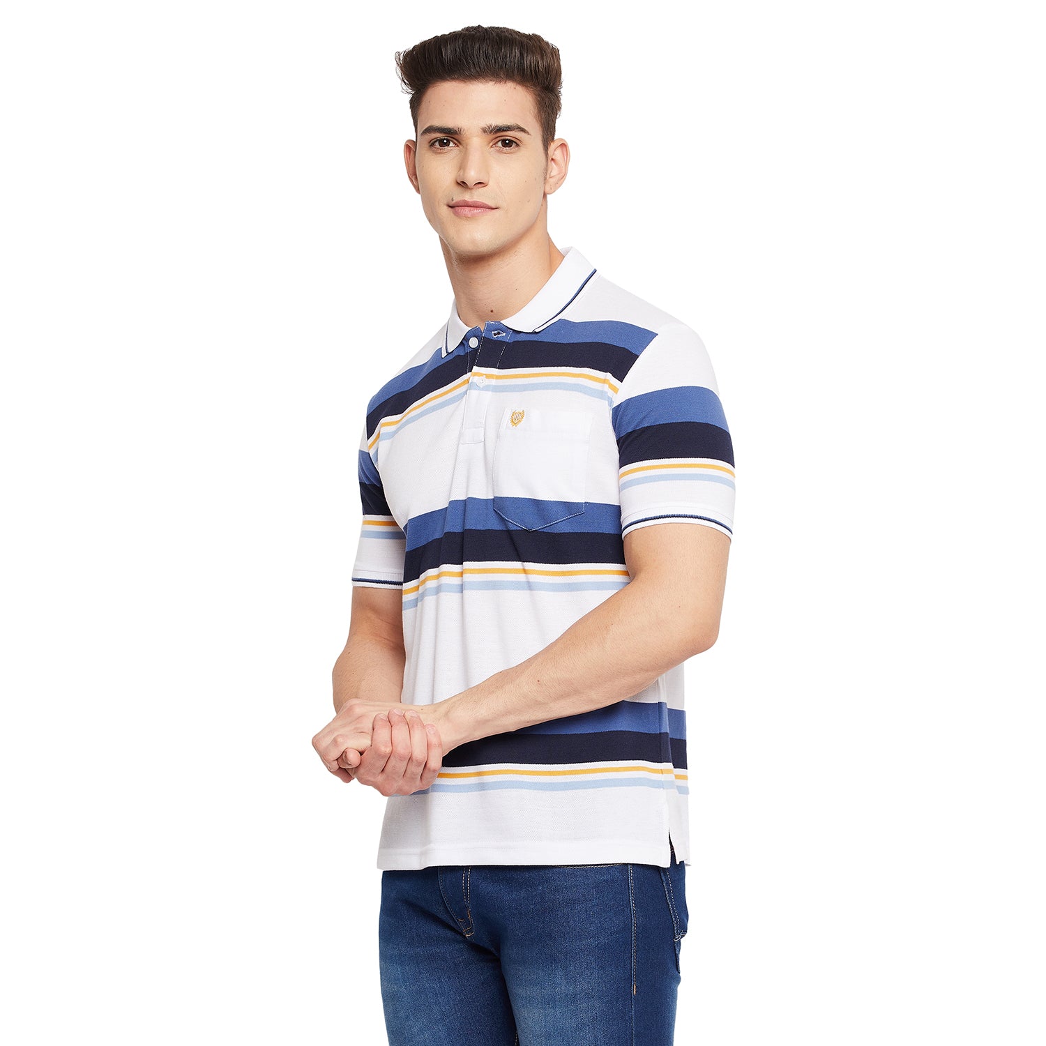 Duke Stardust Men Half Sleeve Cotton T-shirt (MTLF340)